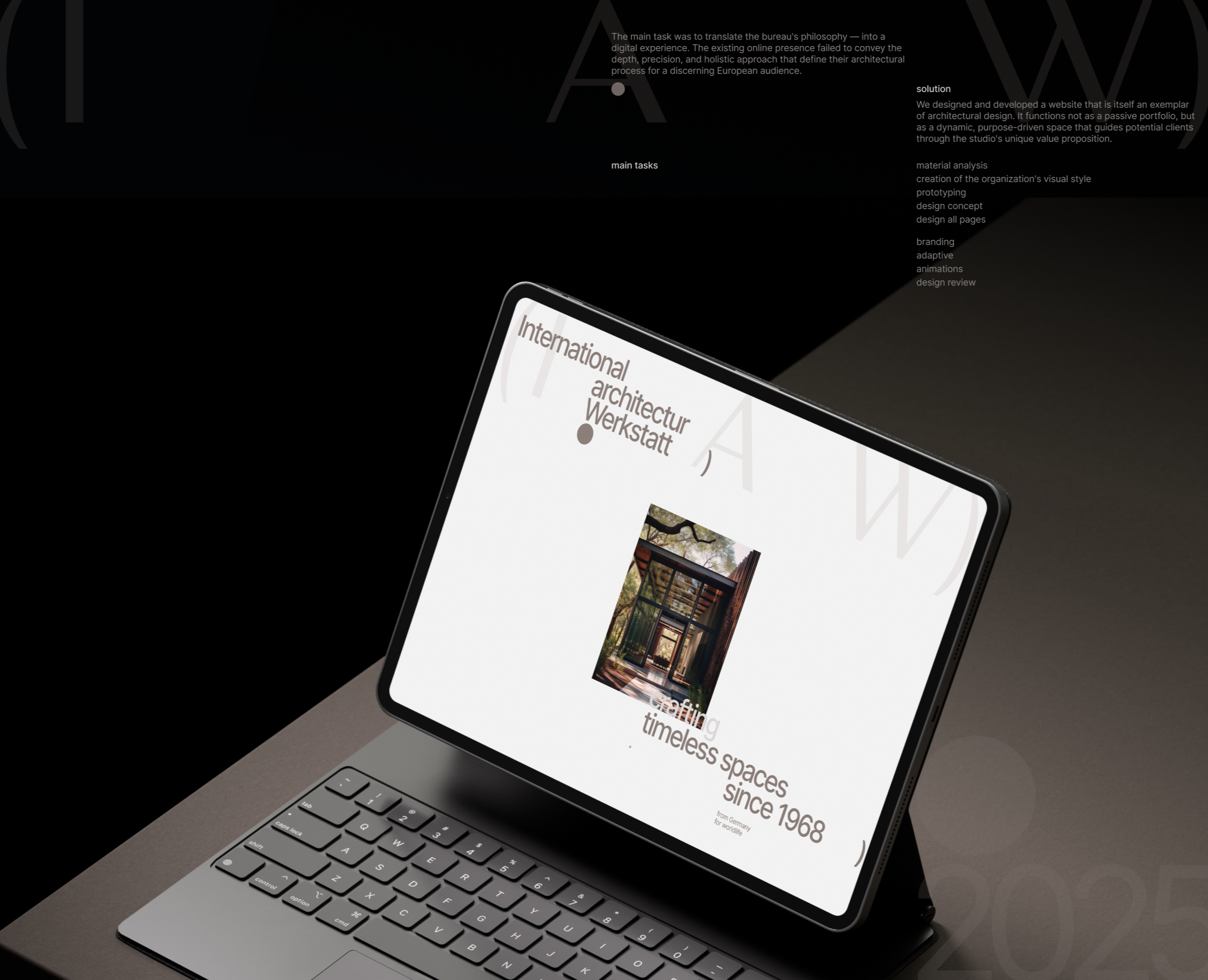 (   I A W   ) — International Architectur Werkstatt — Интерфейсы, Брендинг на Dprofile