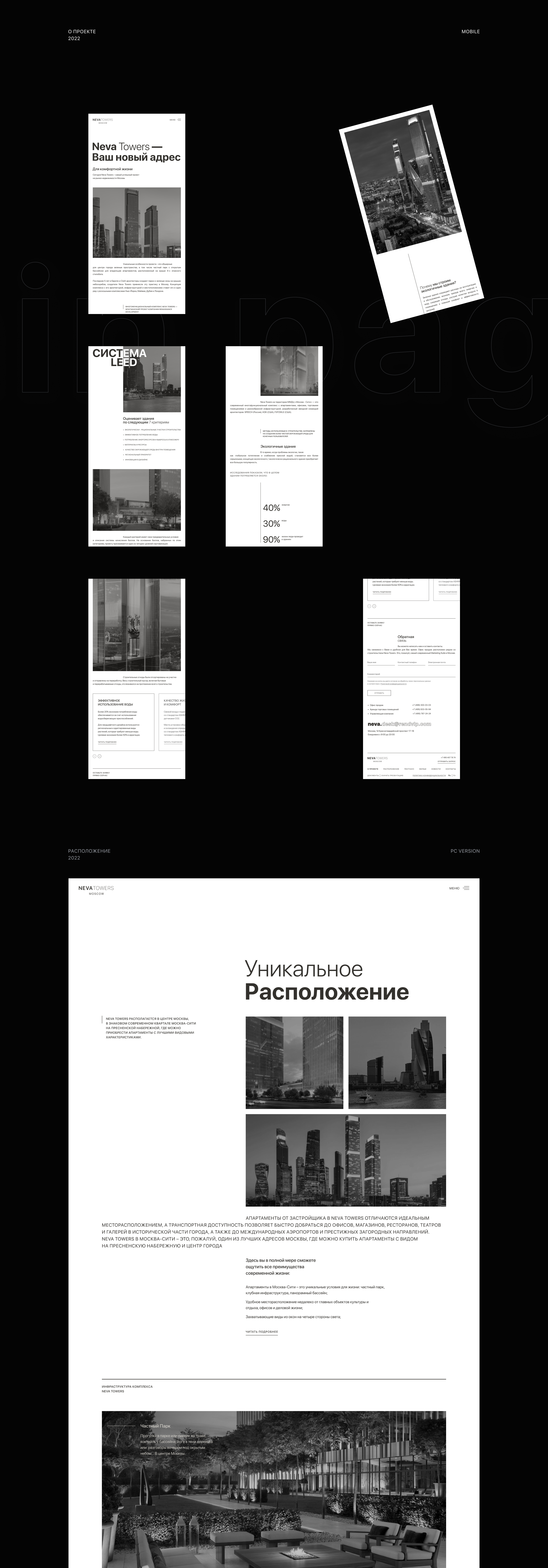 Neva Towers Apartments — Изображение №8 — Интерфейсы, Брендинг на Dprofile