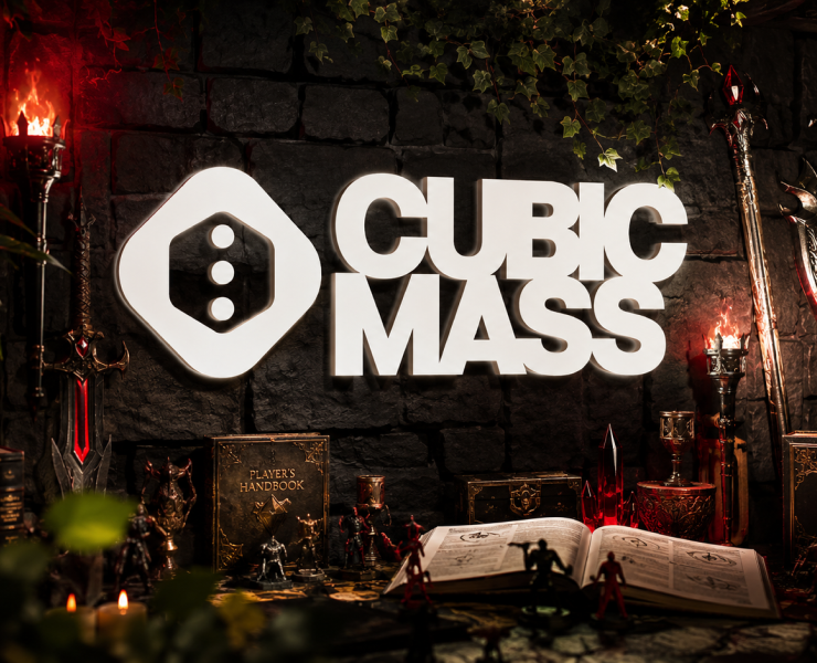 CUBICMASS — стиль для DND клуба — Брендинг, Нейро на Dprofile