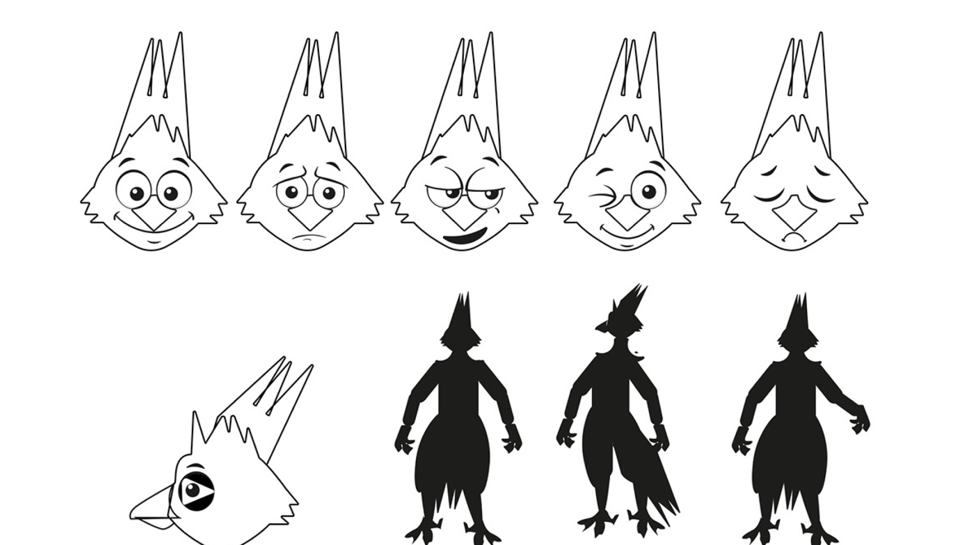 Маскот Vanellus vanellus (CHIBIS) — Изображение №7 — Брендинг, Иллюстрация на Dprofile