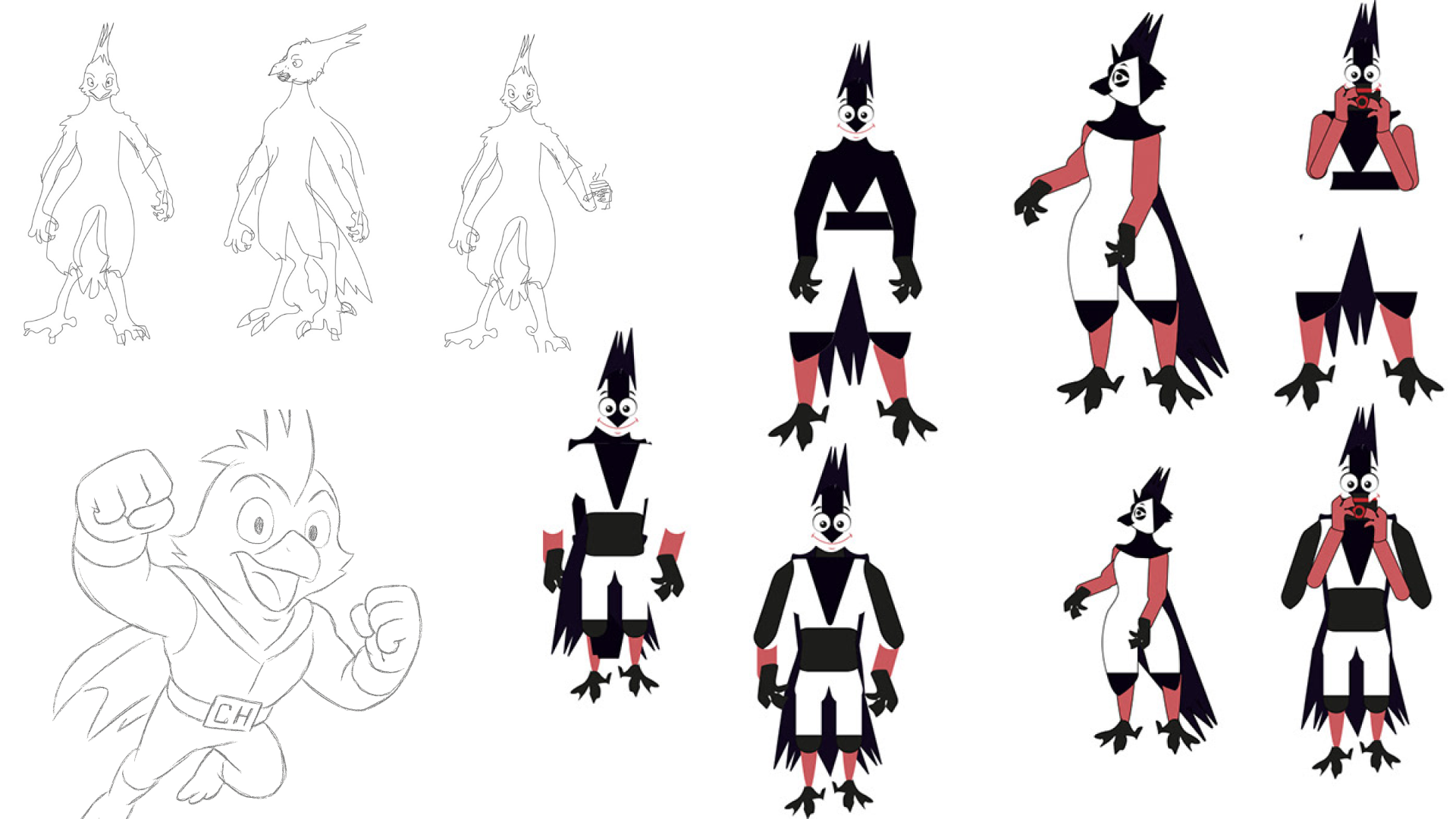 Маскот Vanellus vanellus (CHIBIS) — Изображение №6 — Брендинг, Иллюстрация на Dprofile