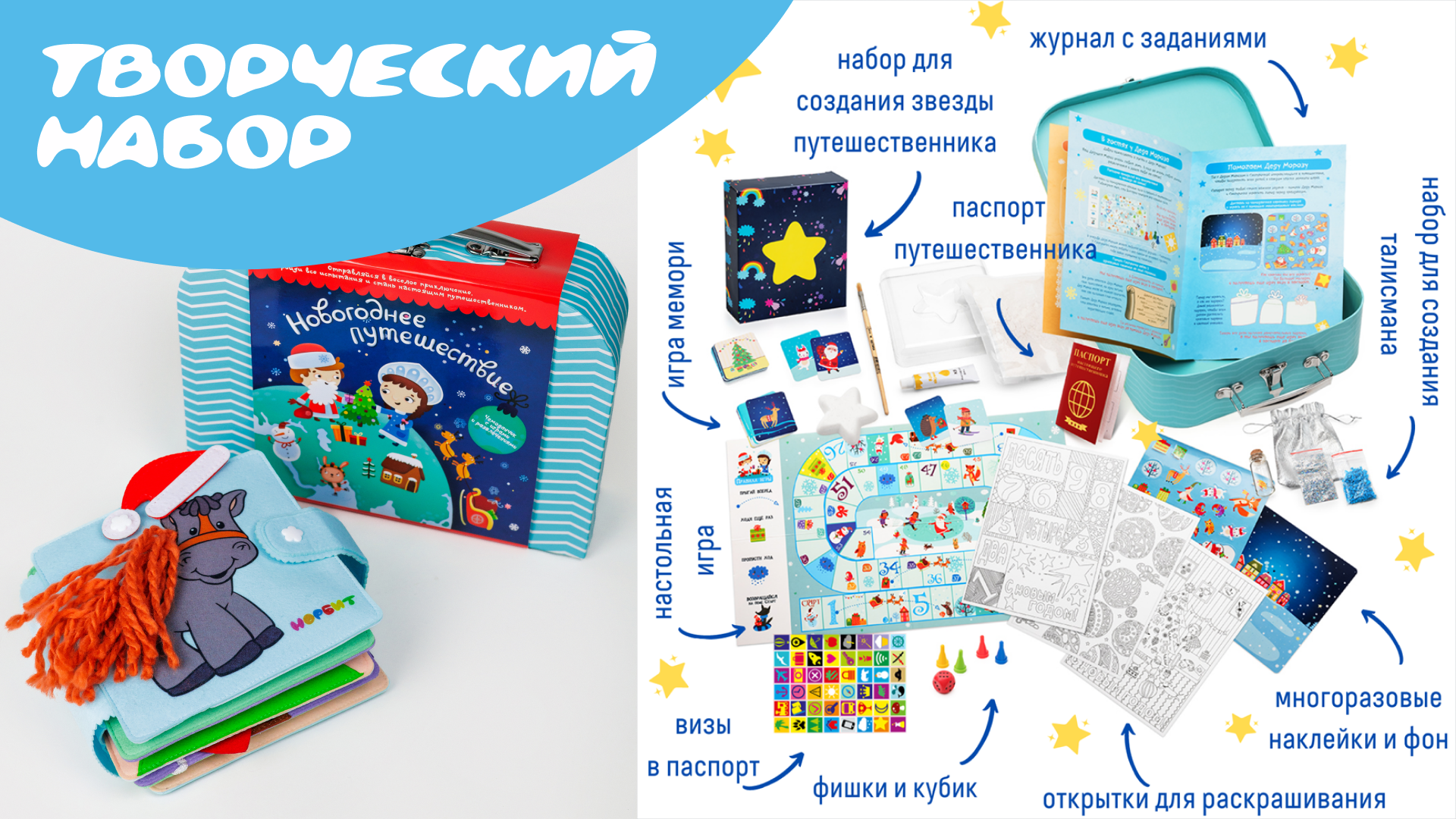 Детский подарочный набор. Новогоднее семейное путешествие — Изображение №14 — Брендинг на Dprofile