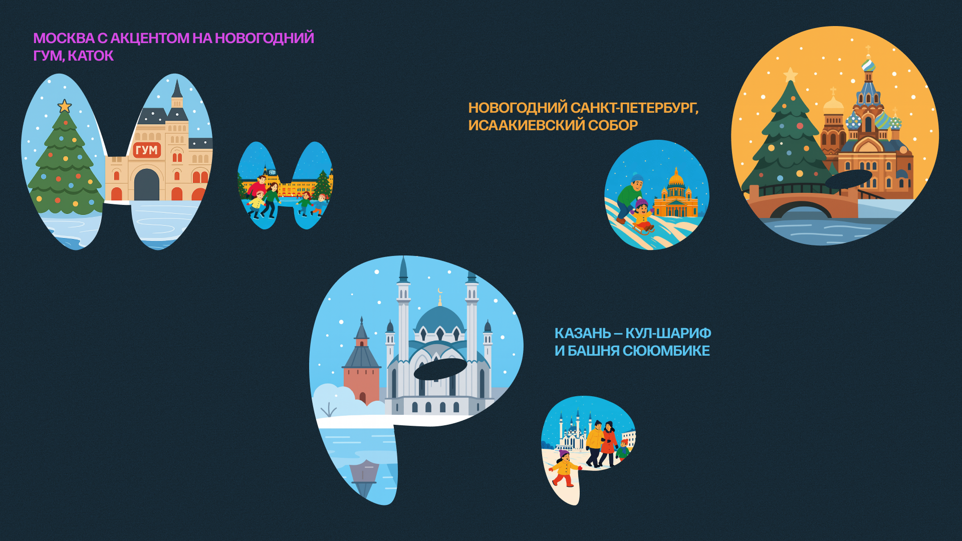 Детский подарочный набор. Новогоднее семейное путешествие — Изображение №8 — Брендинг на Dprofile