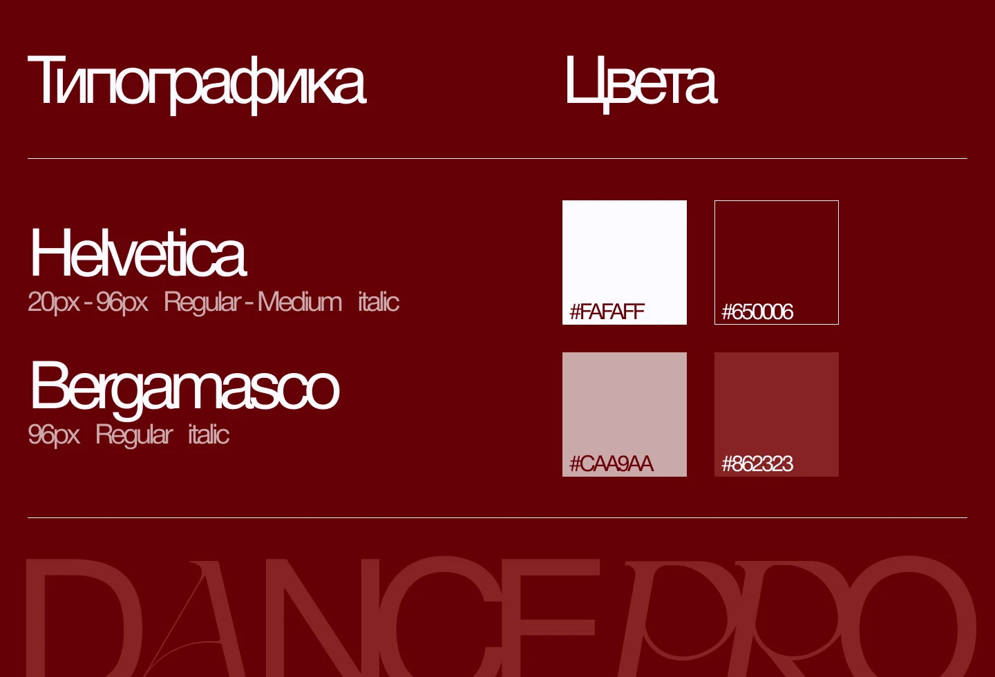 DANCEPRO | Дизайн сайта — Изображение №2 — Интерфейсы на Dprofile