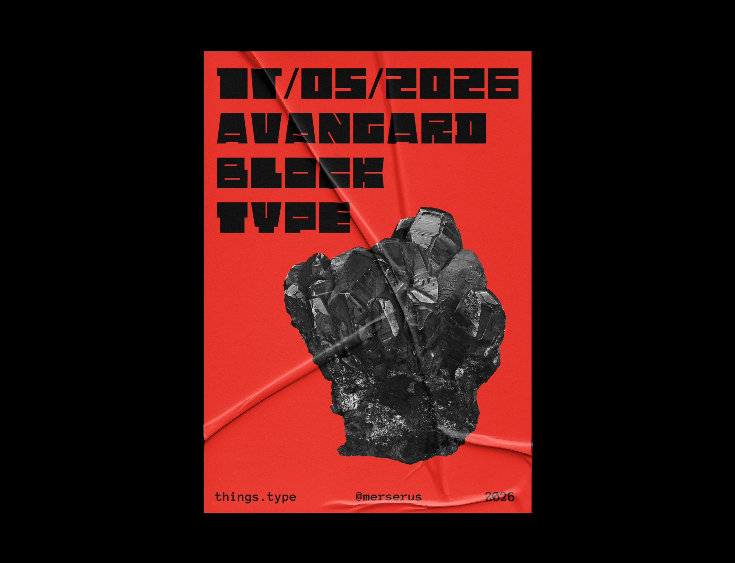 Авангард Блок шрифт — Изображение №3 — Графика на Dprofile