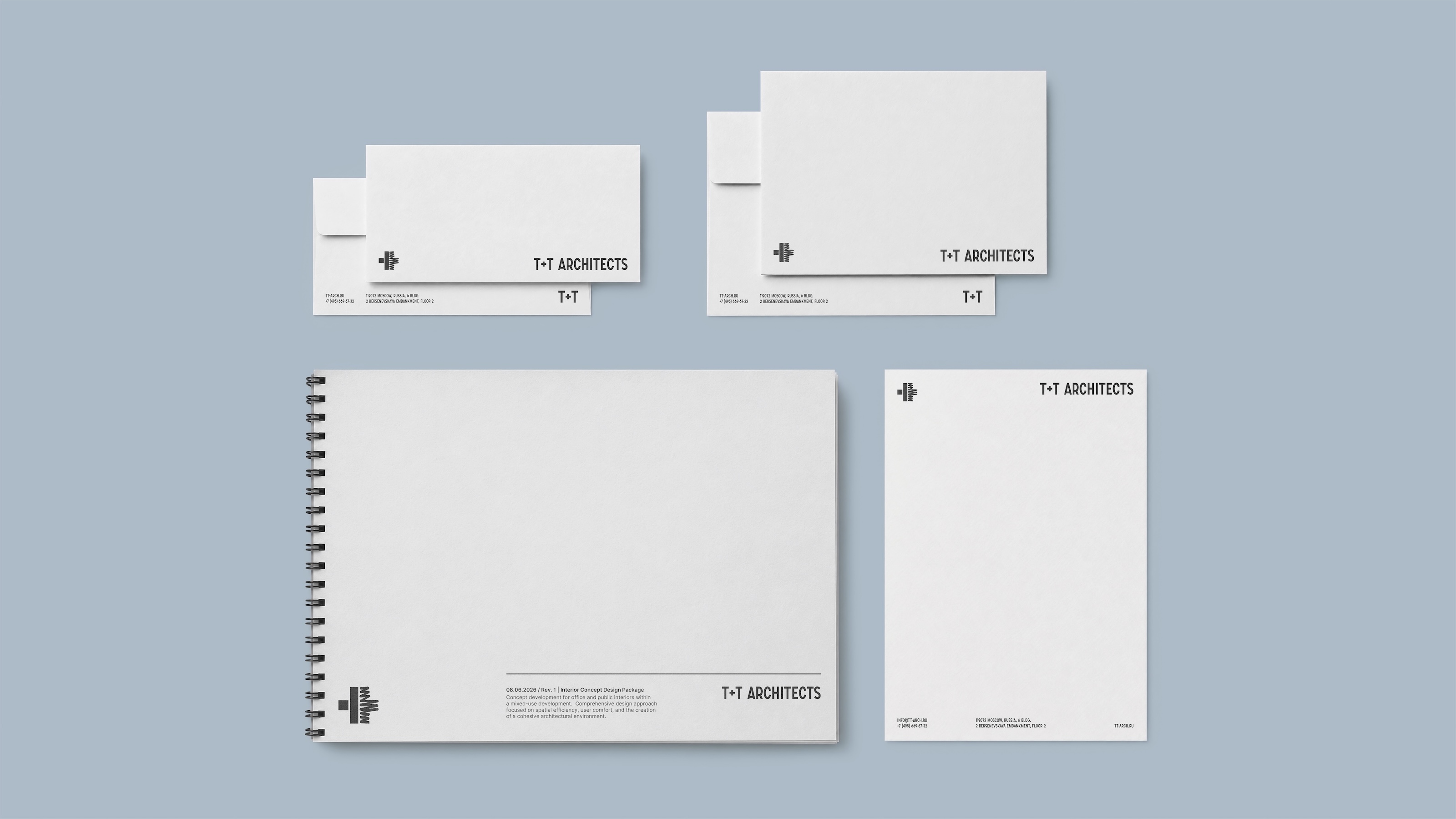 T+T Architects — Rebranding — Изображение №10 — Брендинг на Dprofile