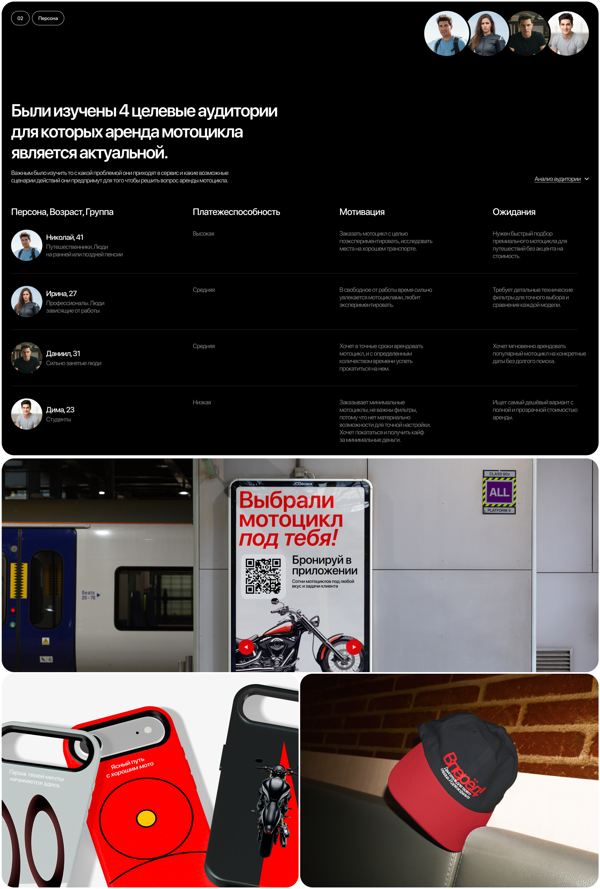 Мотосёрч / Сервис по подбору мотоцикла — Изображение №2 — Интерфейсы на Dprofile