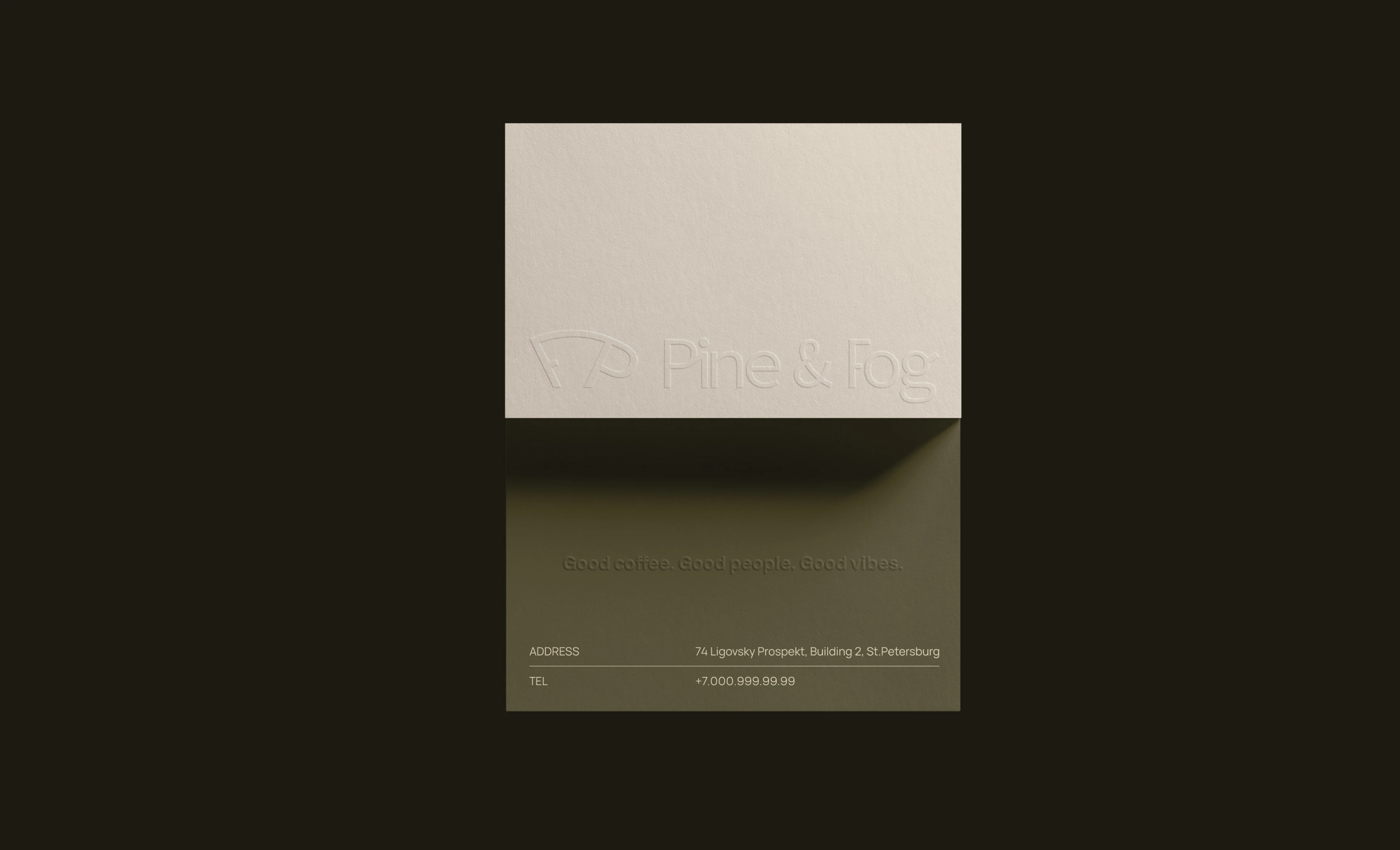 Pine & Fog - Specialty Coffee Brand Identity — Изображение №7 — Брендинг на Dprofile