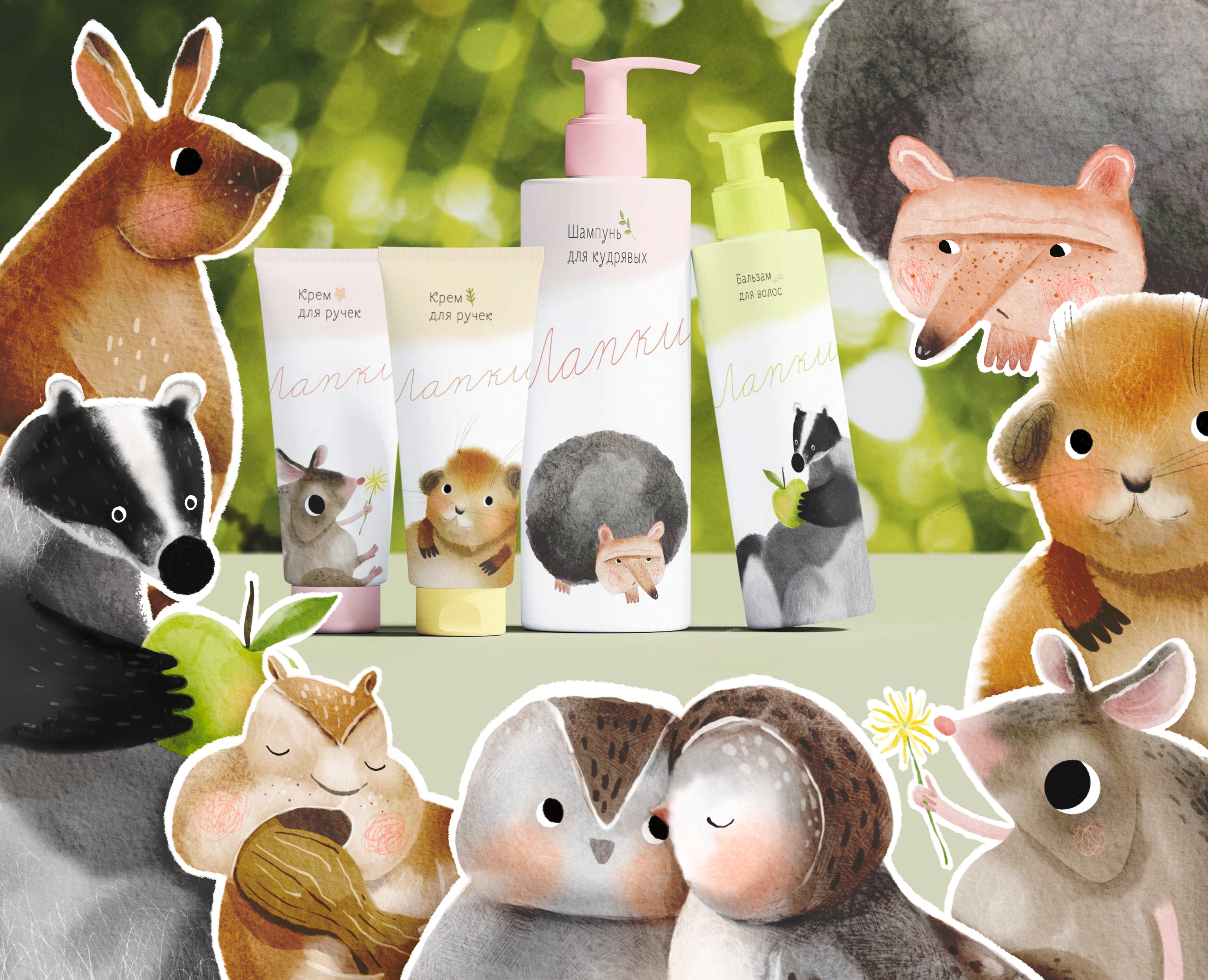 Персонажи для упаковки — Брендинг, Иллюстрация на Dprofile