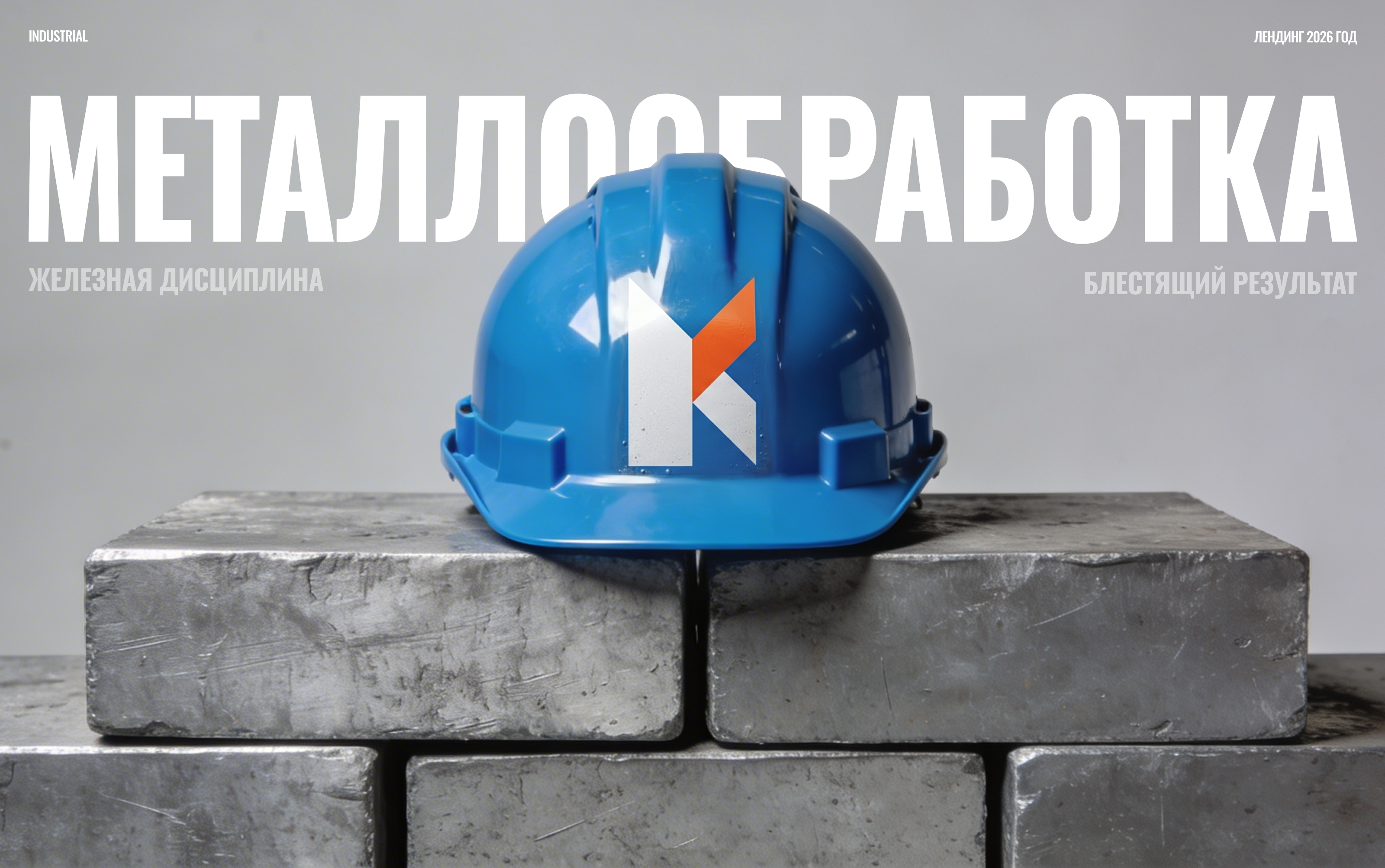 Landing page | Лендинг для завода металлообработки — Изображение №1 — Интерфейсы, Брендинг на Dprofile