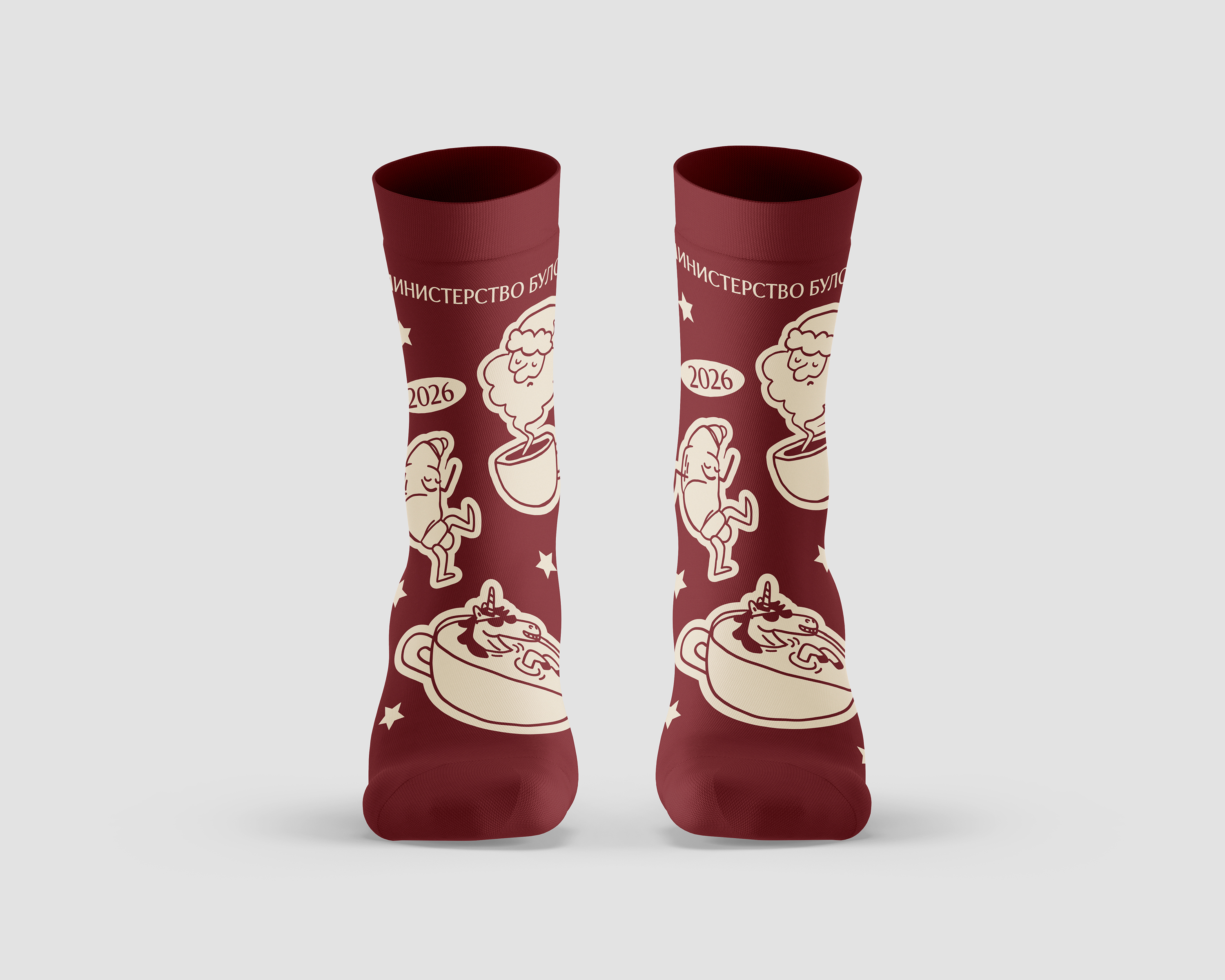 Новогодний мерч для кофейни — Изображение №11 — Брендинг, Иллюстрация на Dprofile