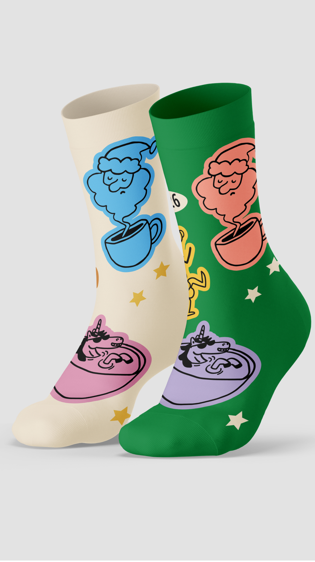 Новогодний мерч для кофейни — Изображение №8 — Брендинг, Иллюстрация на Dprofile