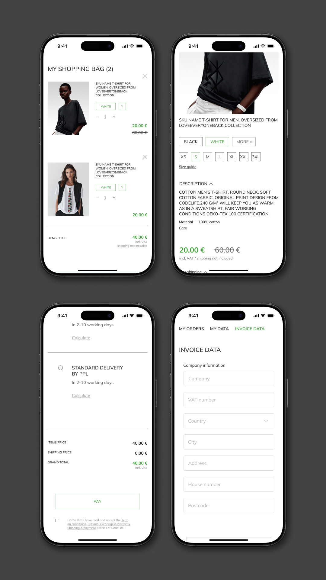 Проект "CODELIFE", Прага, Чехия — Изображение №6 — Интерфейсы, Брендинг на Dprofile