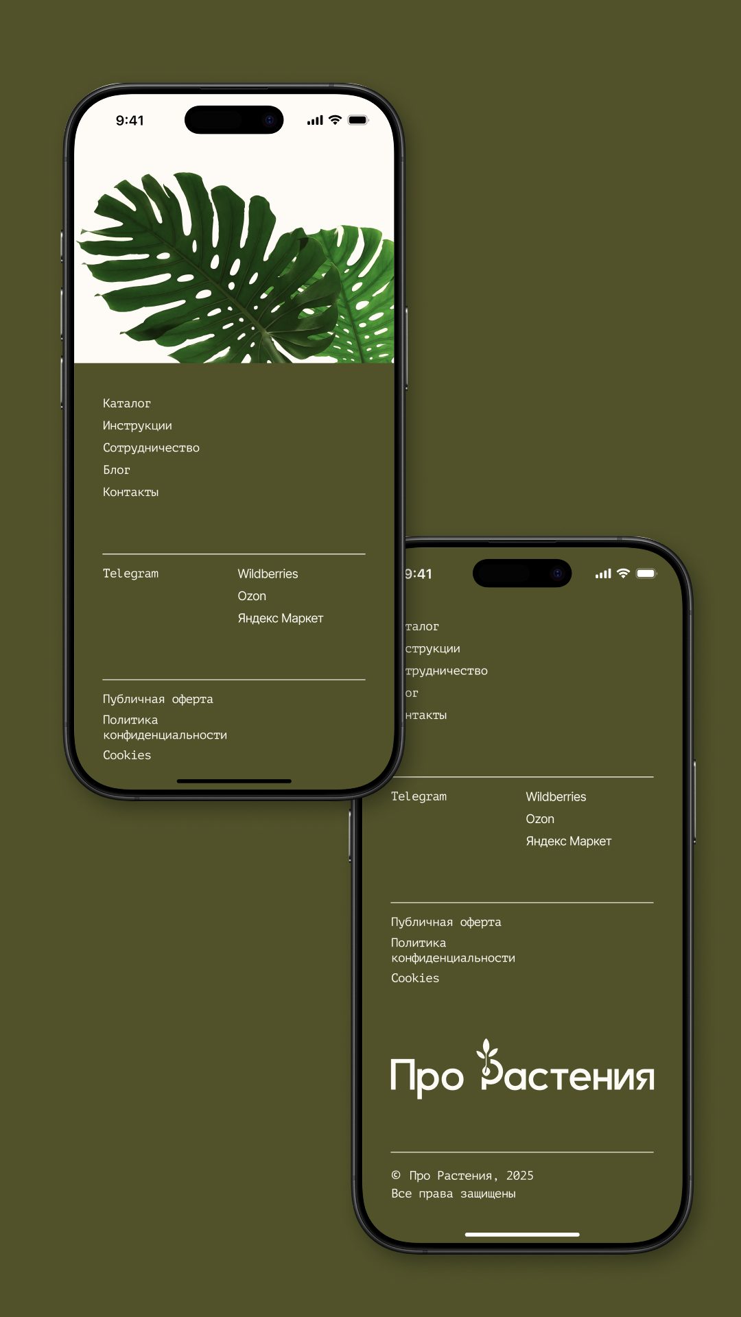 Дизайн и разработка сайта для компании "Про растения" — Изображение №5 — Интерфейсы, Брендинг на Dprofile