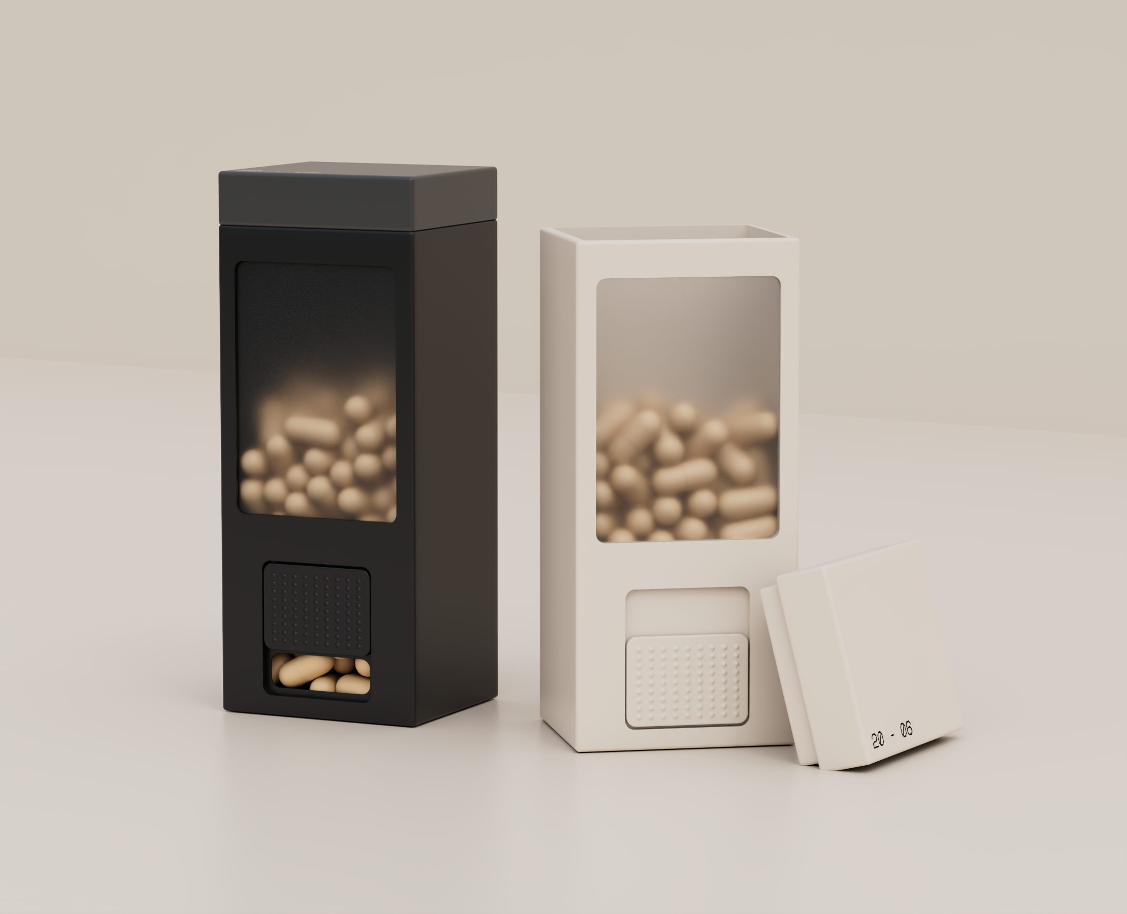 Таблетница "pilller" — 3D, Анимация на Dprofile