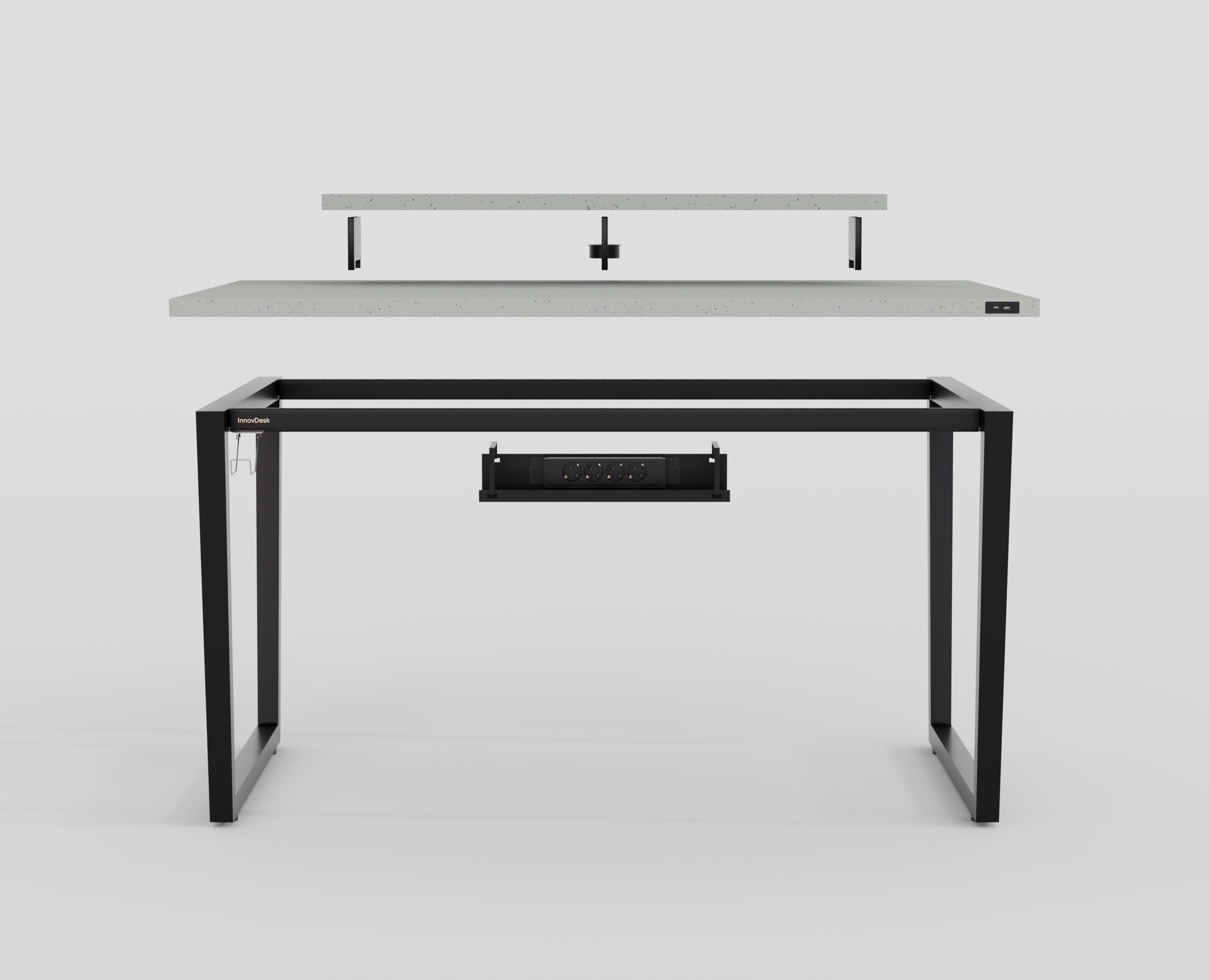 Стол — InnovDesk — 3D, Анимация на Dprofile