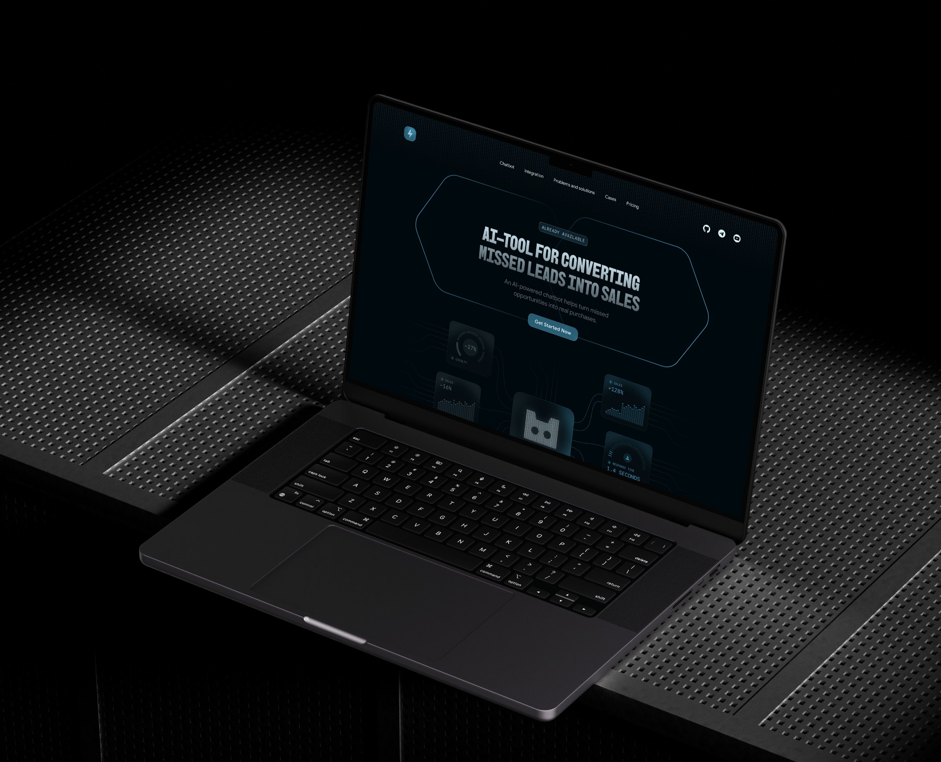 Orion AI — Landing Page — Интерфейсы, Иллюстрация на Dprofile
