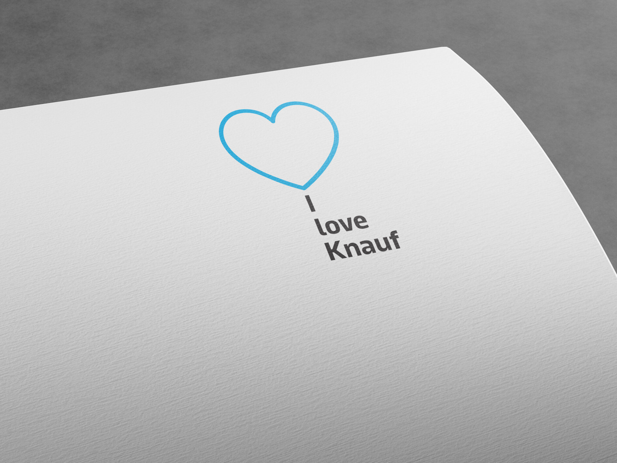 Логотип I Love Knauf — Изображение №1 — Брендинг на Dprofile