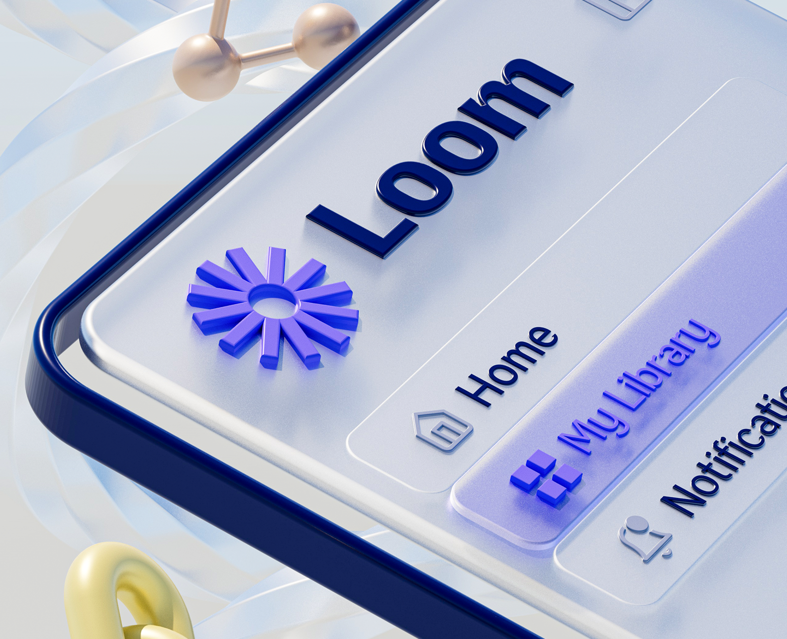 Loom redesign — Интерфейсы на Dprofile