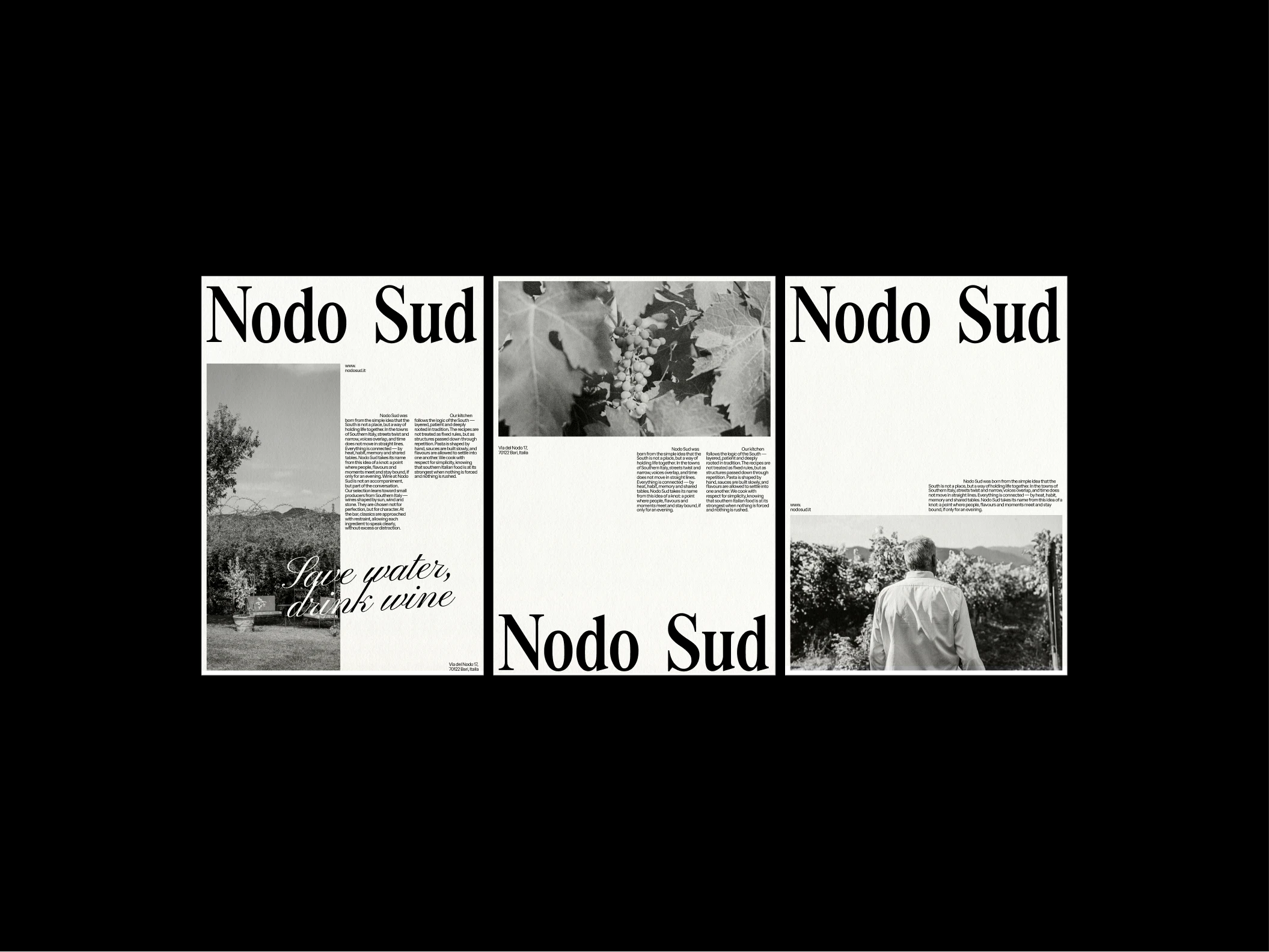 BRAND IDENTITY | RESTAURANT | NODO SUD — Изображение №14 — Брендинг, Графика на Dprofile