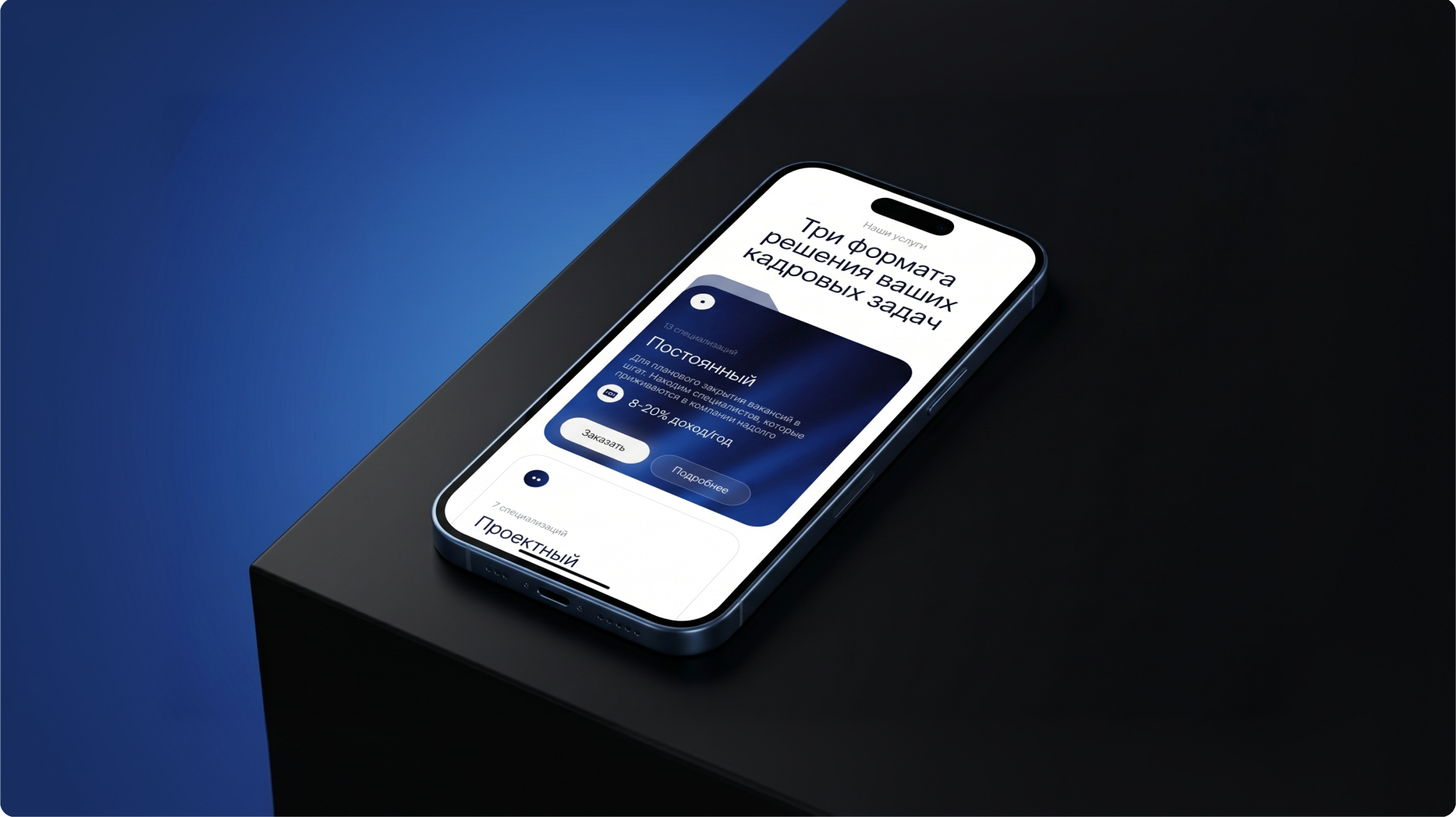 Кадровое агенство Лилии | web. & dev. | case — Изображение №8 — Интерфейсы, Брендинг на Dprofile