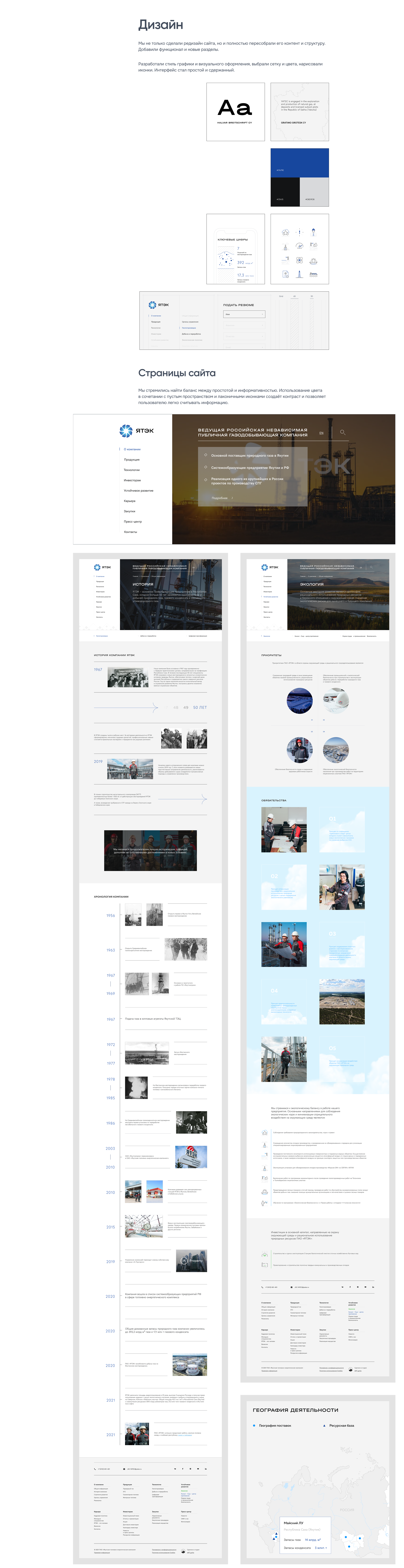 Корпоративный сайт ЯТЭК — Изображение №2 — Интерфейсы на Dprofile
