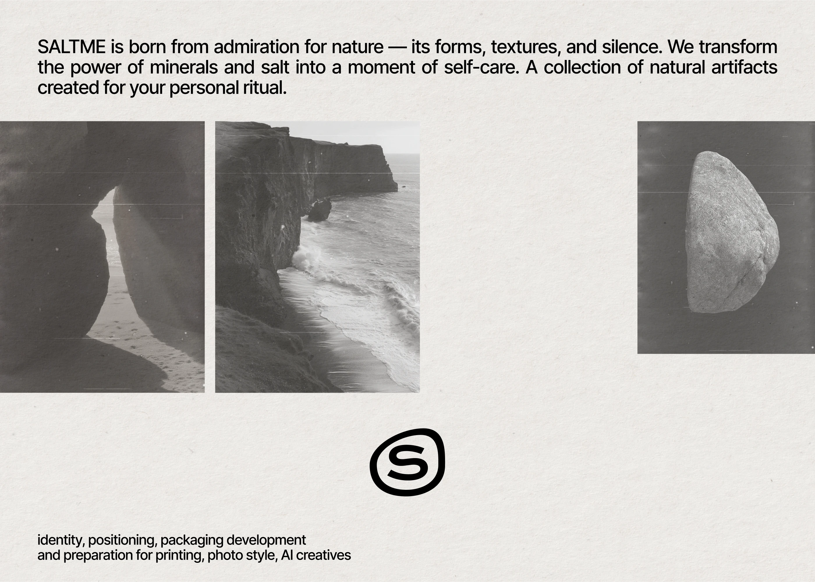 SALTME — BRAND IDENTITY & PACKAGING DESIGN PRODUCT FOR CARE — Изображение №1 — Брендинг на Dprofile