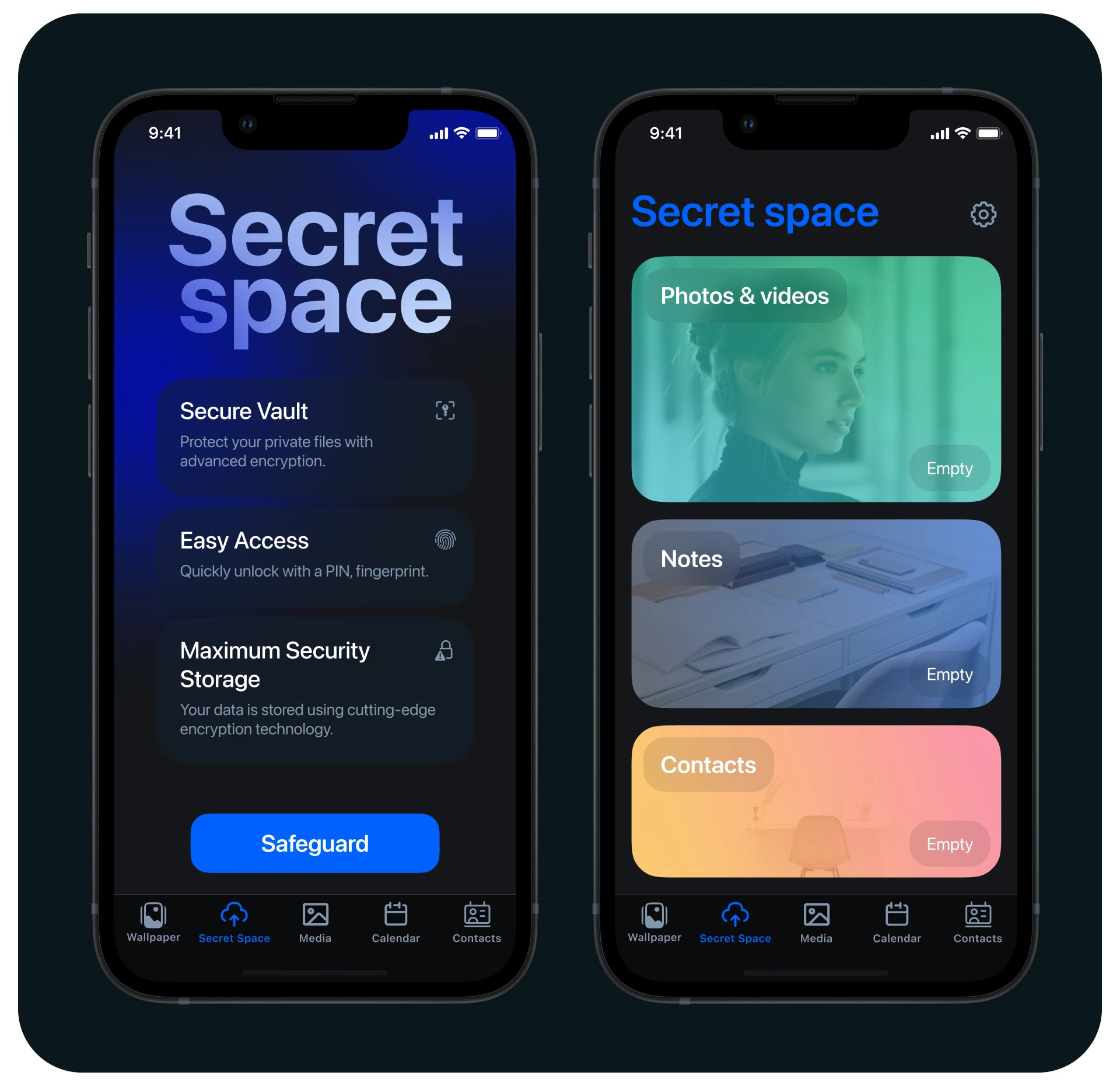 manage your storage securely — Изображение №5 — Интерфейсы на Dprofile