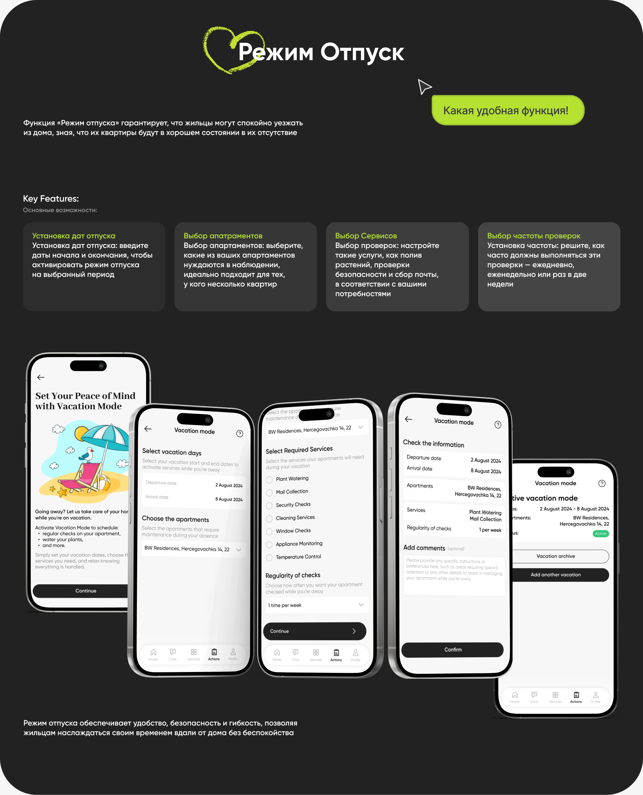 Приложение-консьерж для жилого комплекса | UX/UI дизайн — Изображение №12 — Интерфейсы на Dprofile