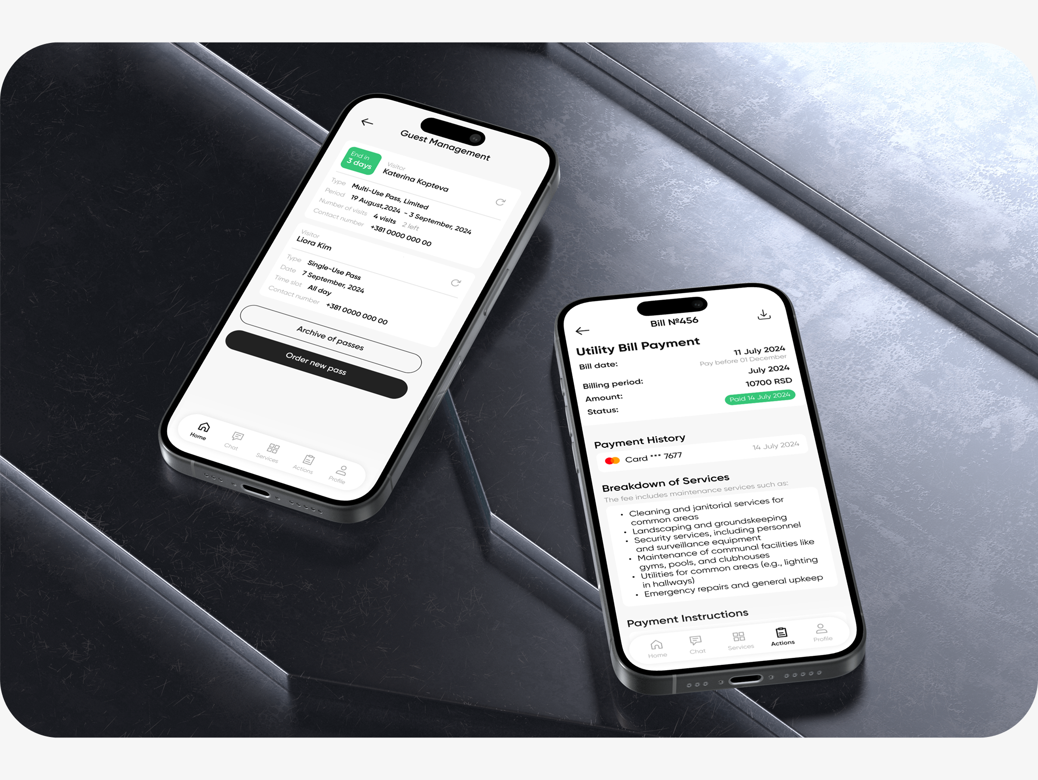 Приложение-консьерж для жилого комплекса | UX/UI дизайн — Изображение №9 — Интерфейсы на Dprofile