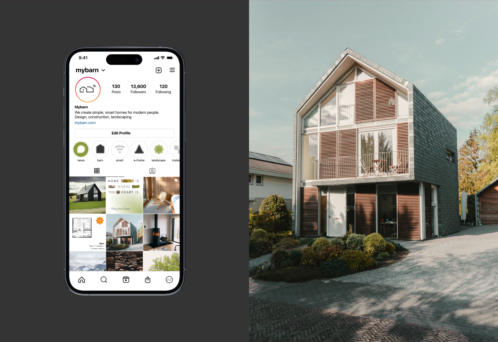 Mybarn. Identity & naming — Изображение №5 — Брендинг на Dprofile