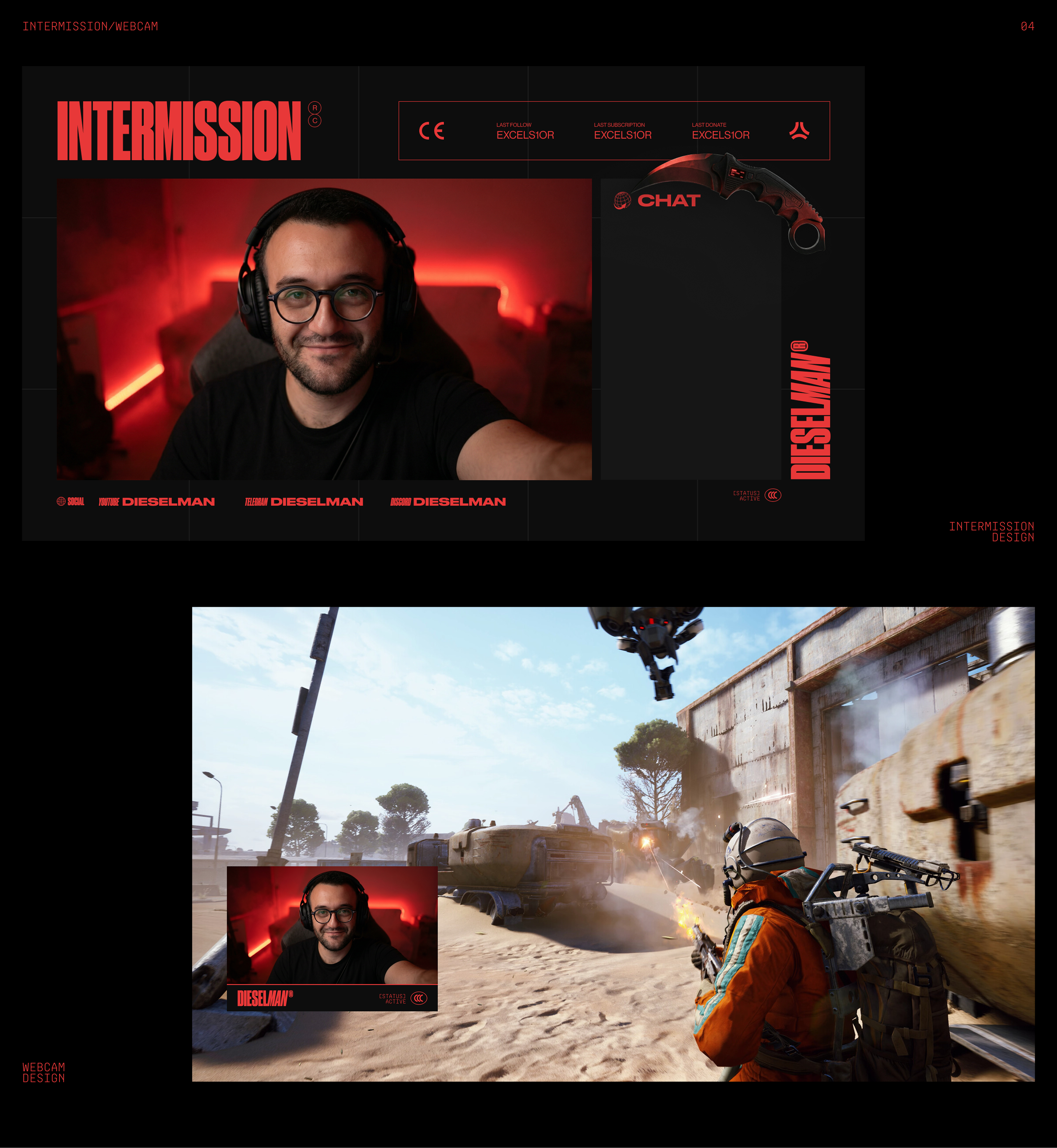 Dieselman® — Twitch Design — Изображение №6 — Графика, Нейро на Dprofile