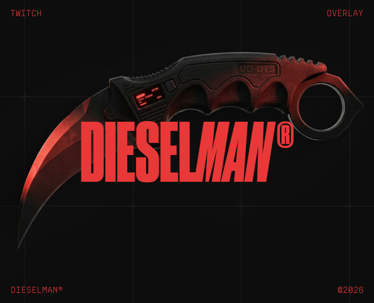 Dieselman® — Twitch Design — Графика, Нейро на Dprofile