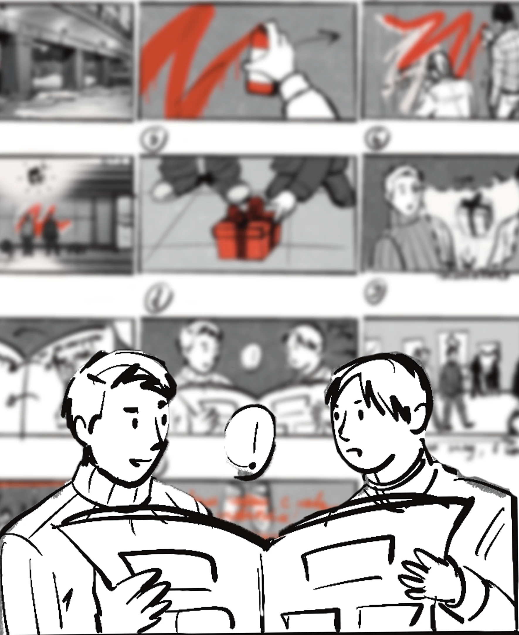 THE ART NEWSPAPER RUSSIA NEW YEAR'23 — Изображение №2 — Иллюстрация, Анимация на Dprofile