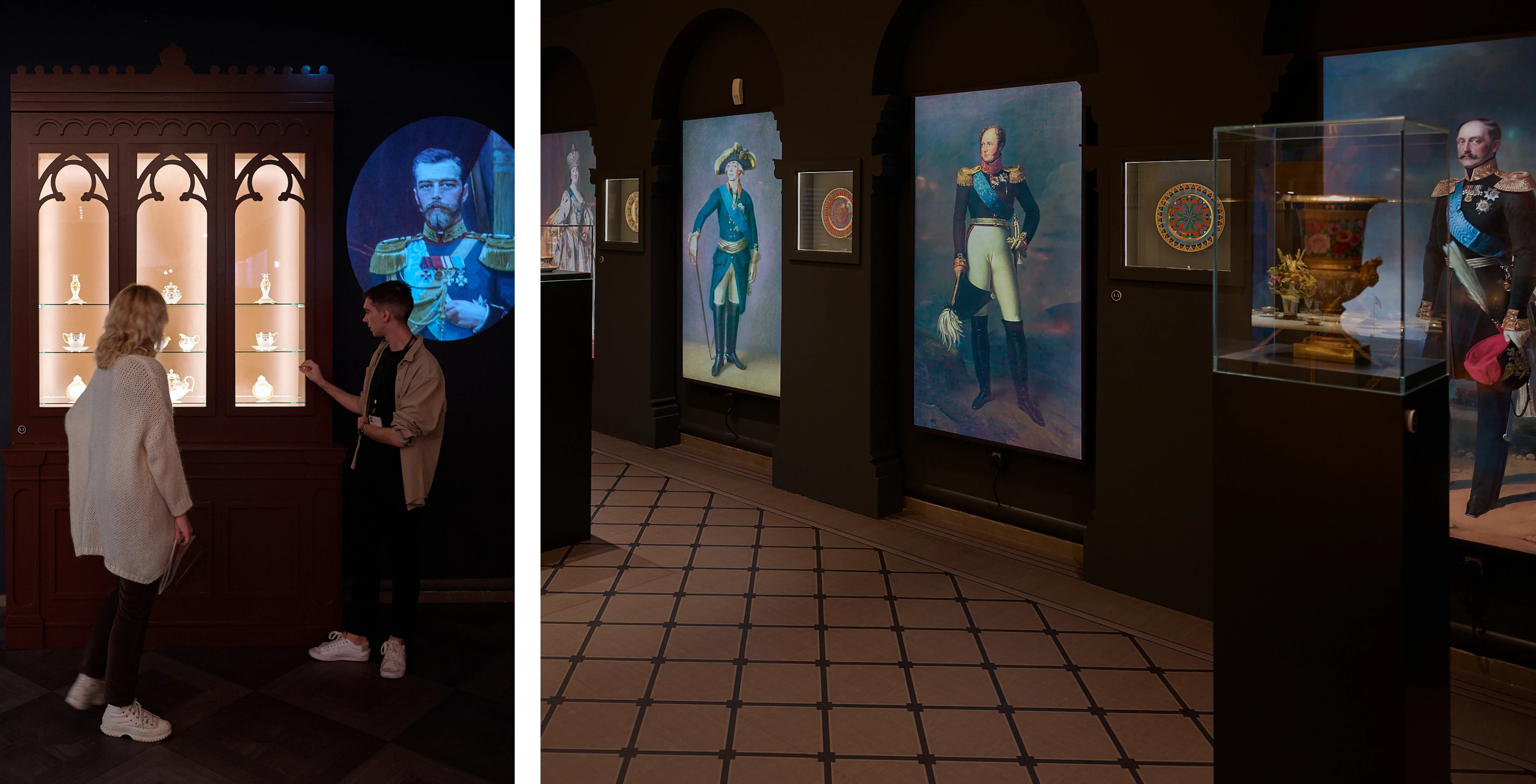 Видеоконтент для выставки Дни Эрмитажа в Сербии 2023 — Изображение №1 — Анимация на Dprofile