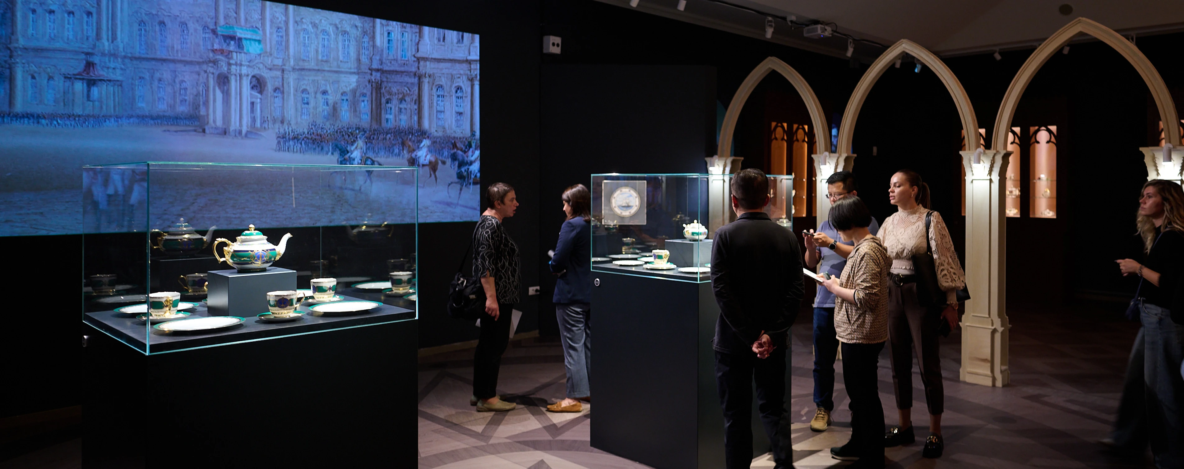 Видеоконтент для выставки Дни Эрмитажа в Сербии 2023 — Изображение №2 — Анимация на Dprofile