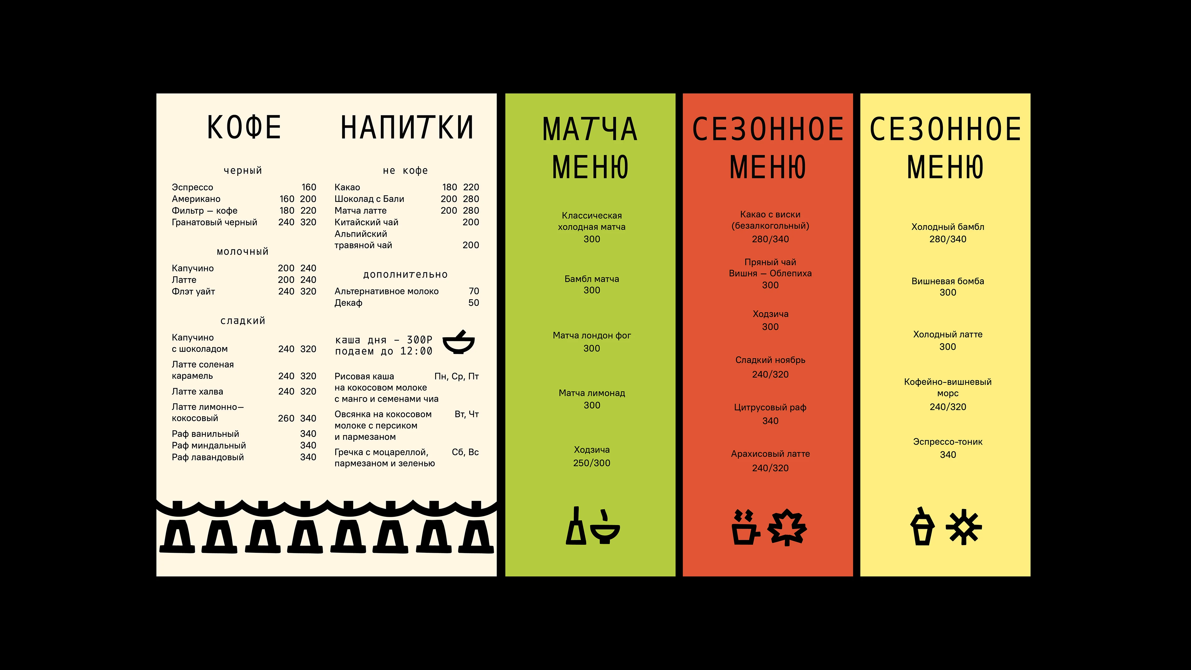 Кофейня "Друзья друзей" — Изображение №5 — Брендинг, Графика на Dprofile