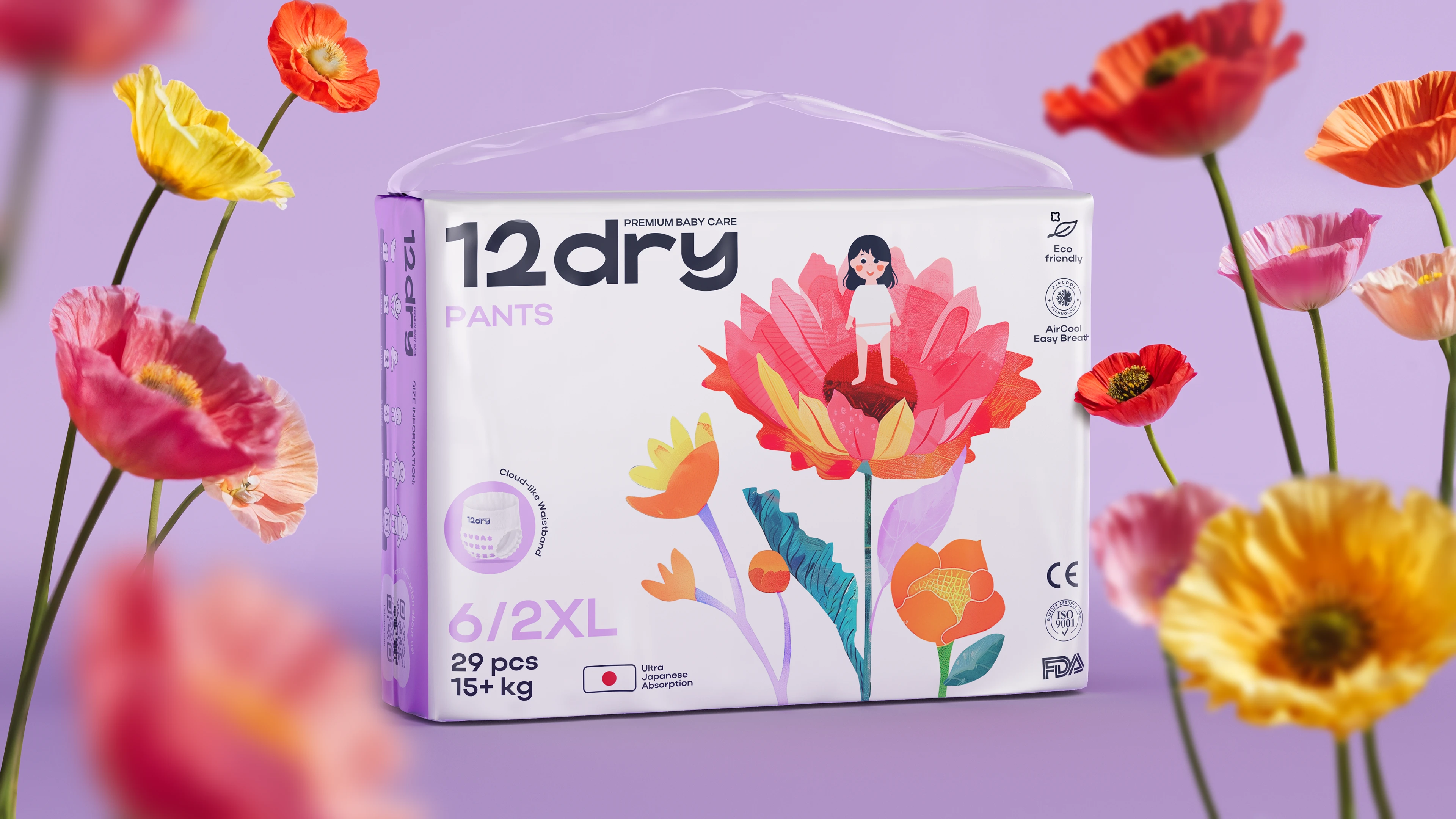 Packaging diapers and pants design — Изображение №4 — Брендинг, Иллюстрация на Dprofile