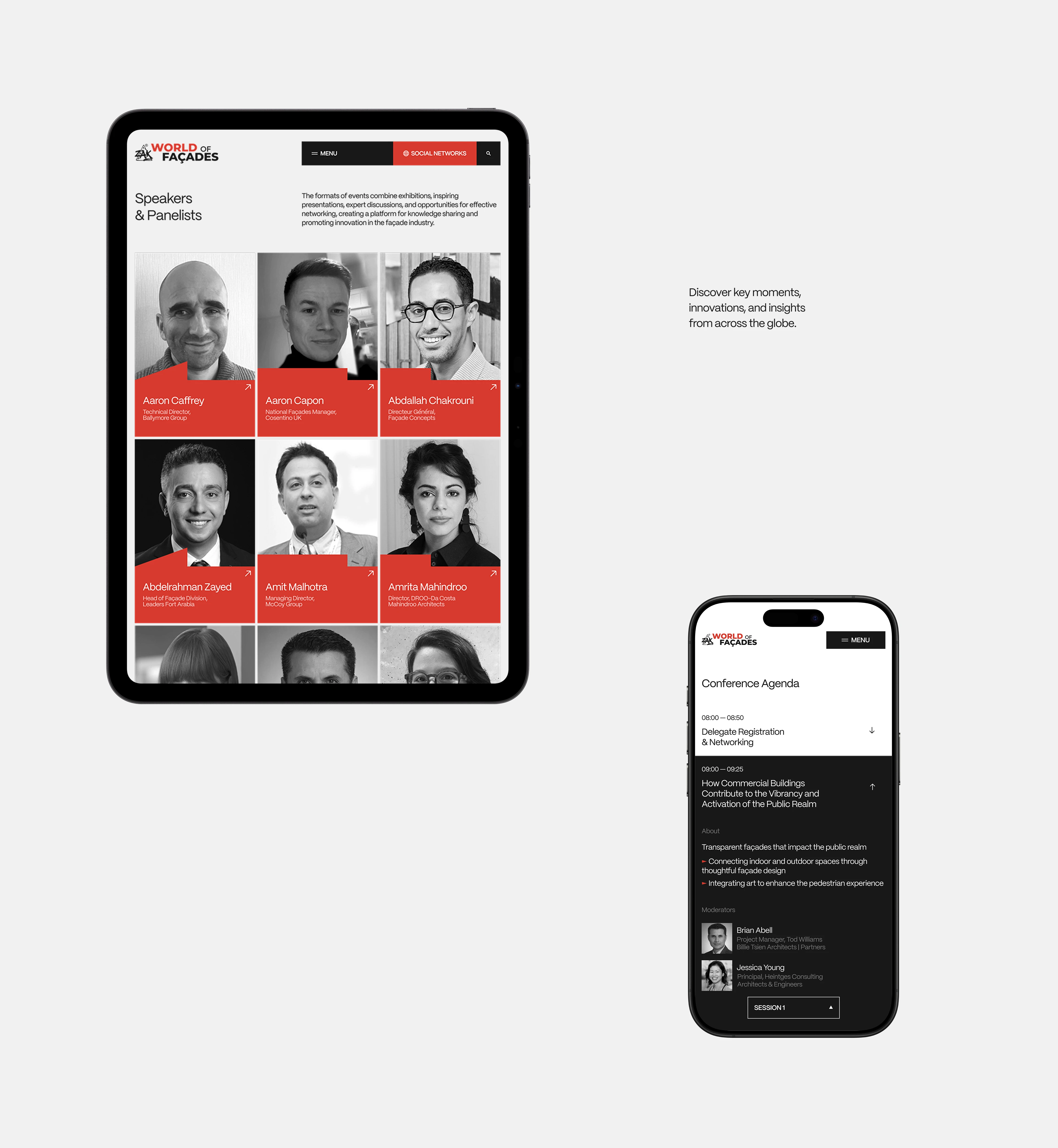 Сайт для международного строительного форума — Изображение №4 — Интерфейсы на Dprofile