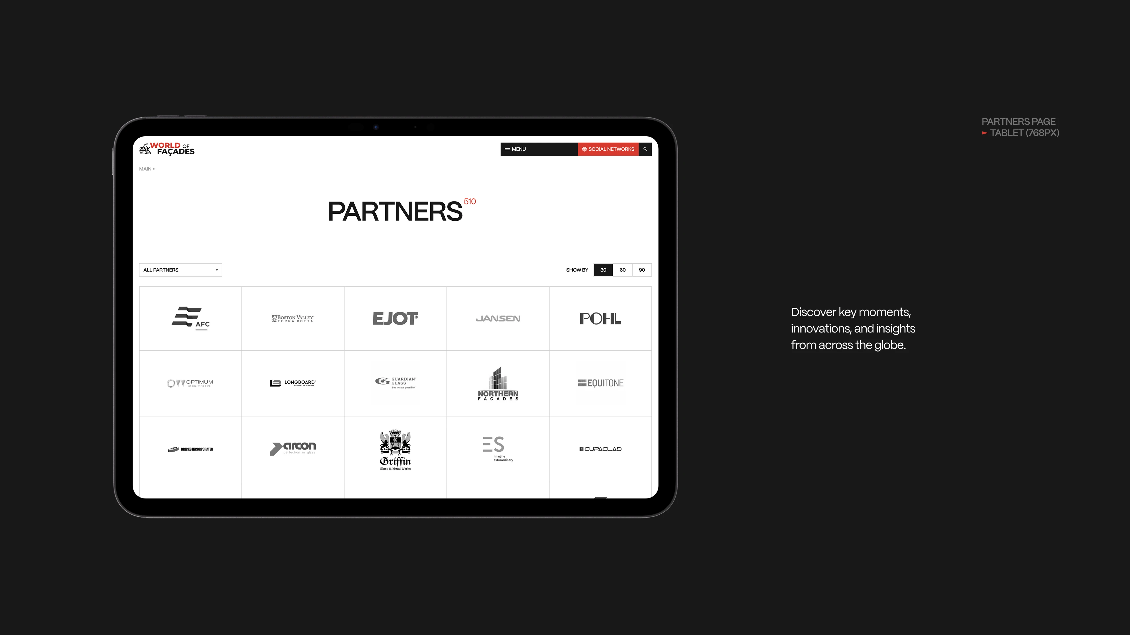 Сайт для международного строительного форума — Изображение №8 — Интерфейсы на Dprofile