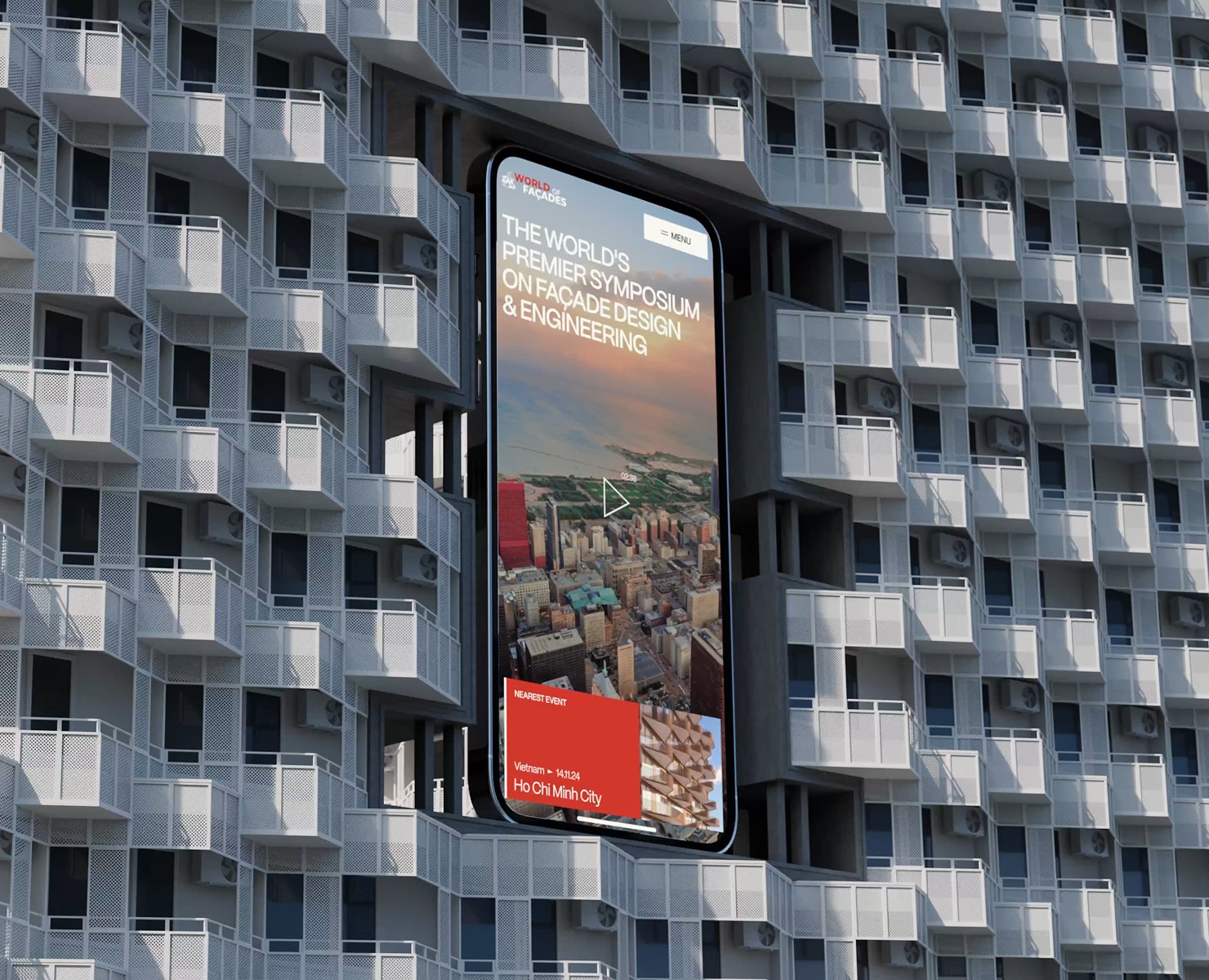 Сайт для международного строительного форума на Dprofile