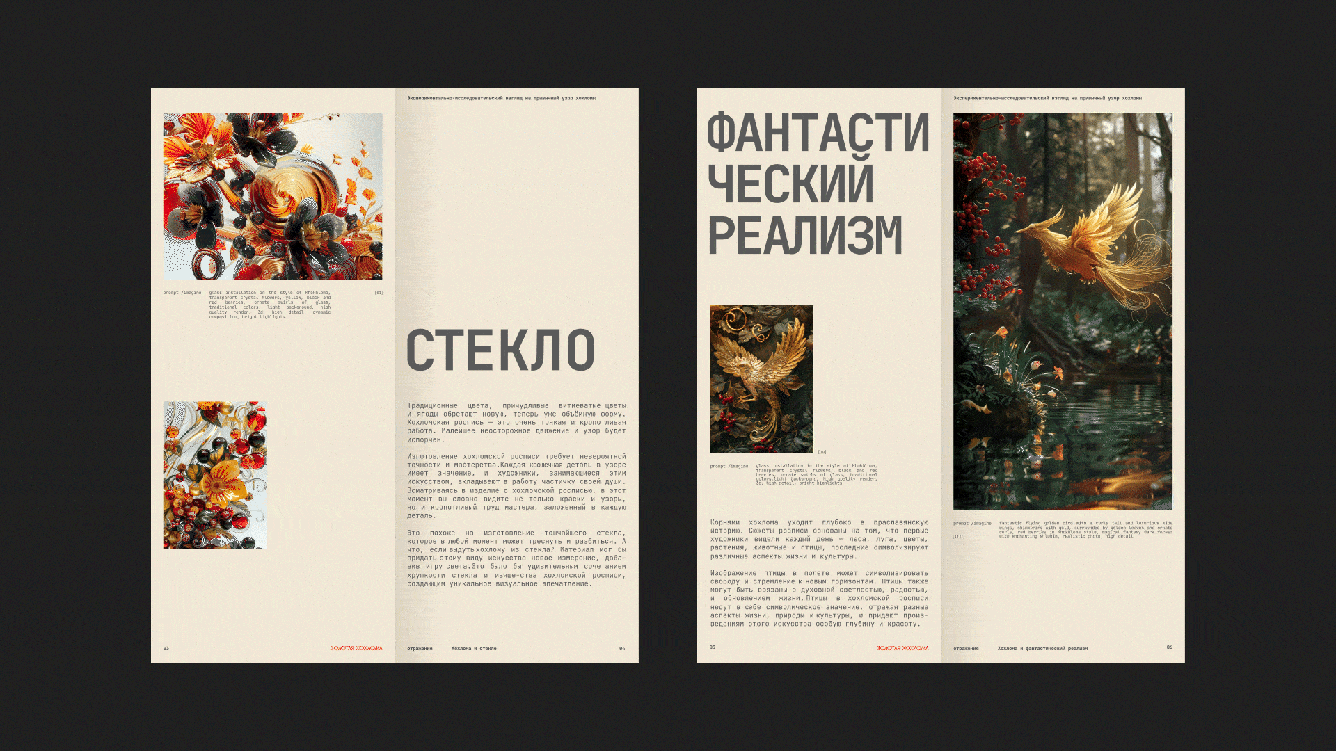Золотая Хохлома — Изображение №18 — Брендинг, Графика на Dprofile