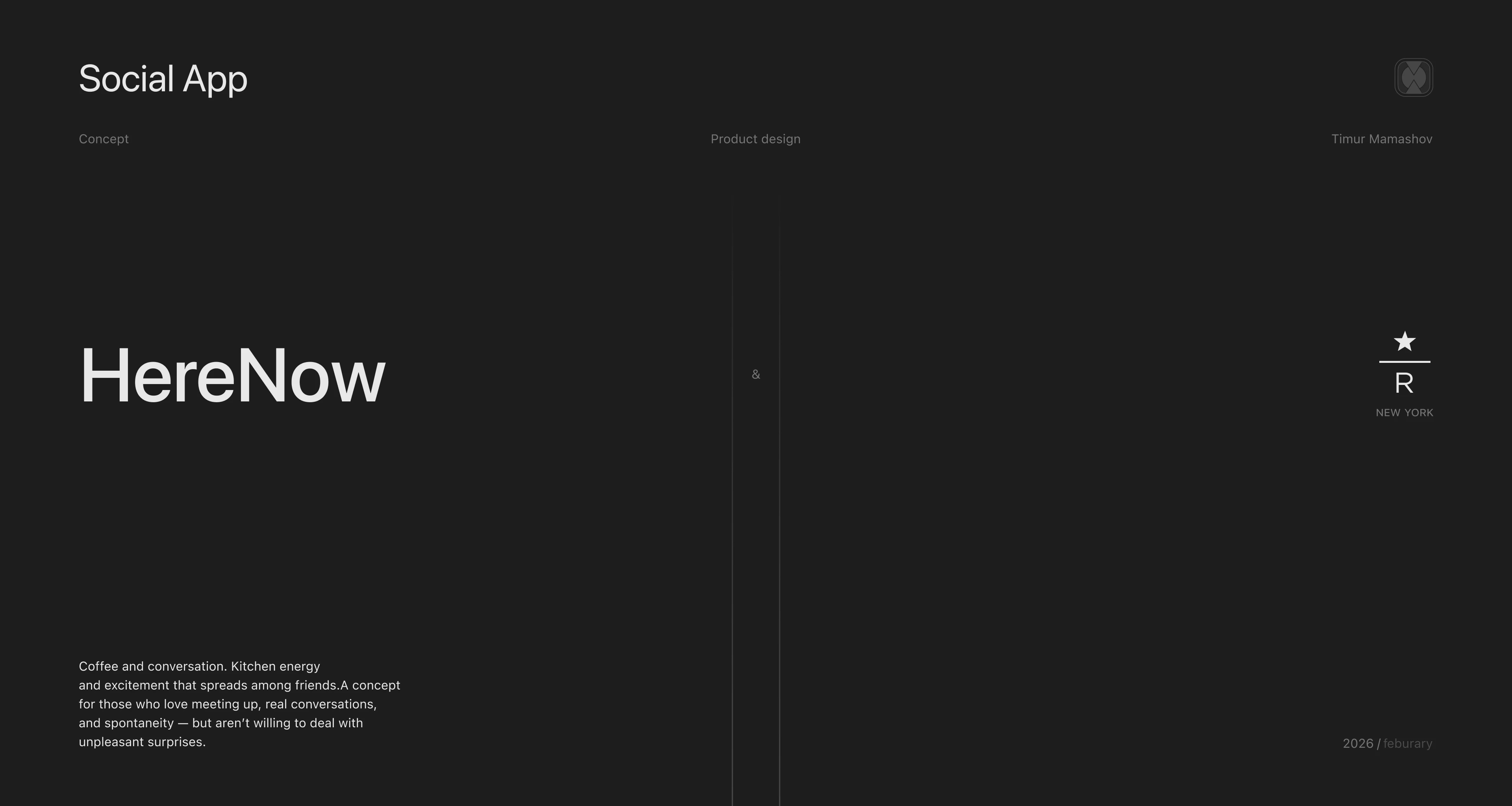Here Now — Social Discovery App — Изображение №1 — Интерфейсы на Dprofile