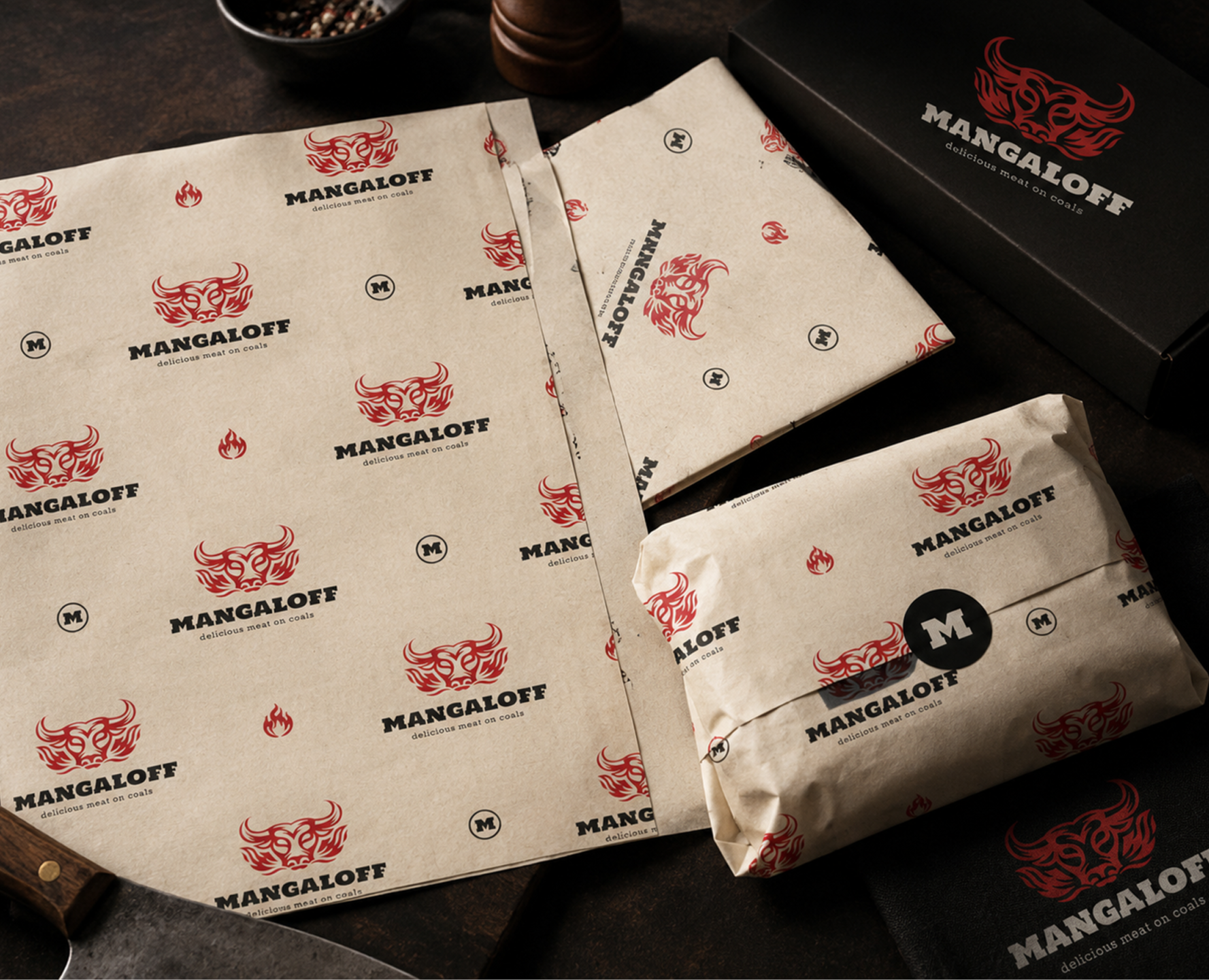 MANGALOFF — Brand Identity на Dprofile