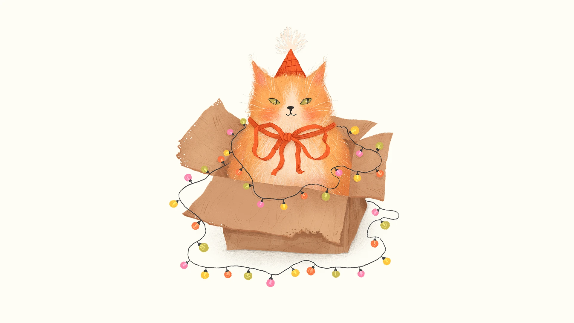 Иллюстрации для открыток с котами Postcard illustration — Изображение №2 — Брендинг, Иллюстрация на Dprofile