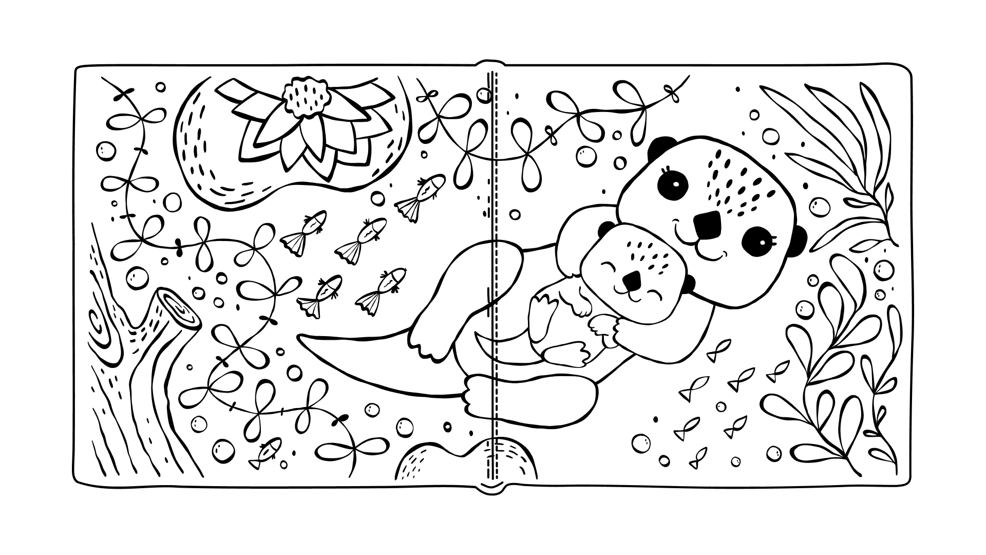 Иллюстрация для детей Раскраска Coloring book for kids — Изображение №7 — Иллюстрация на Dprofile