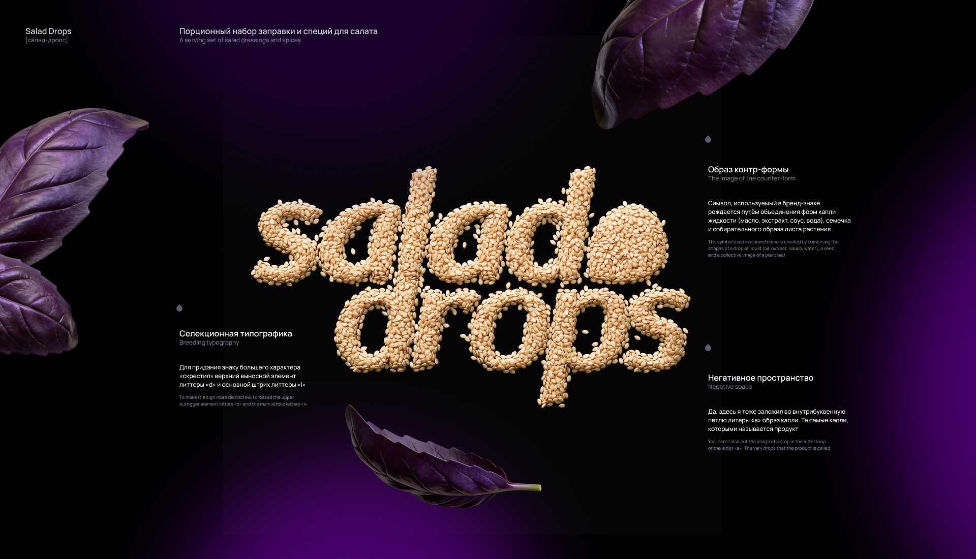 Salad Drops — Изображение №2 — Брендинг на Dprofile