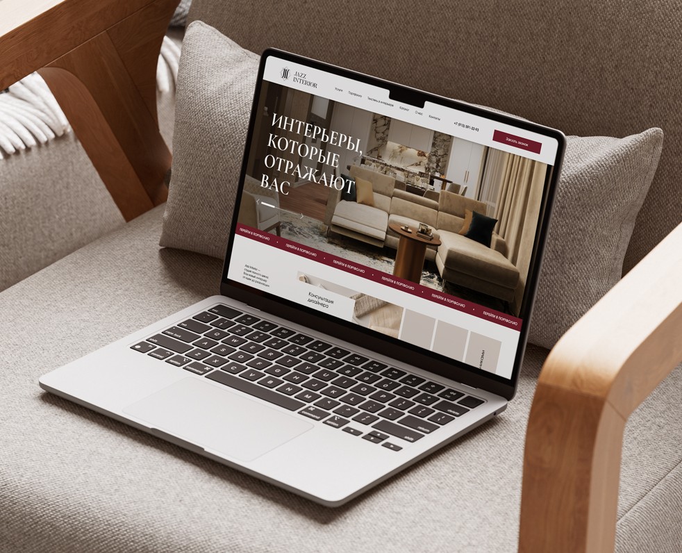 Jazz Interior | Web-design — Интерфейсы на Dprofile