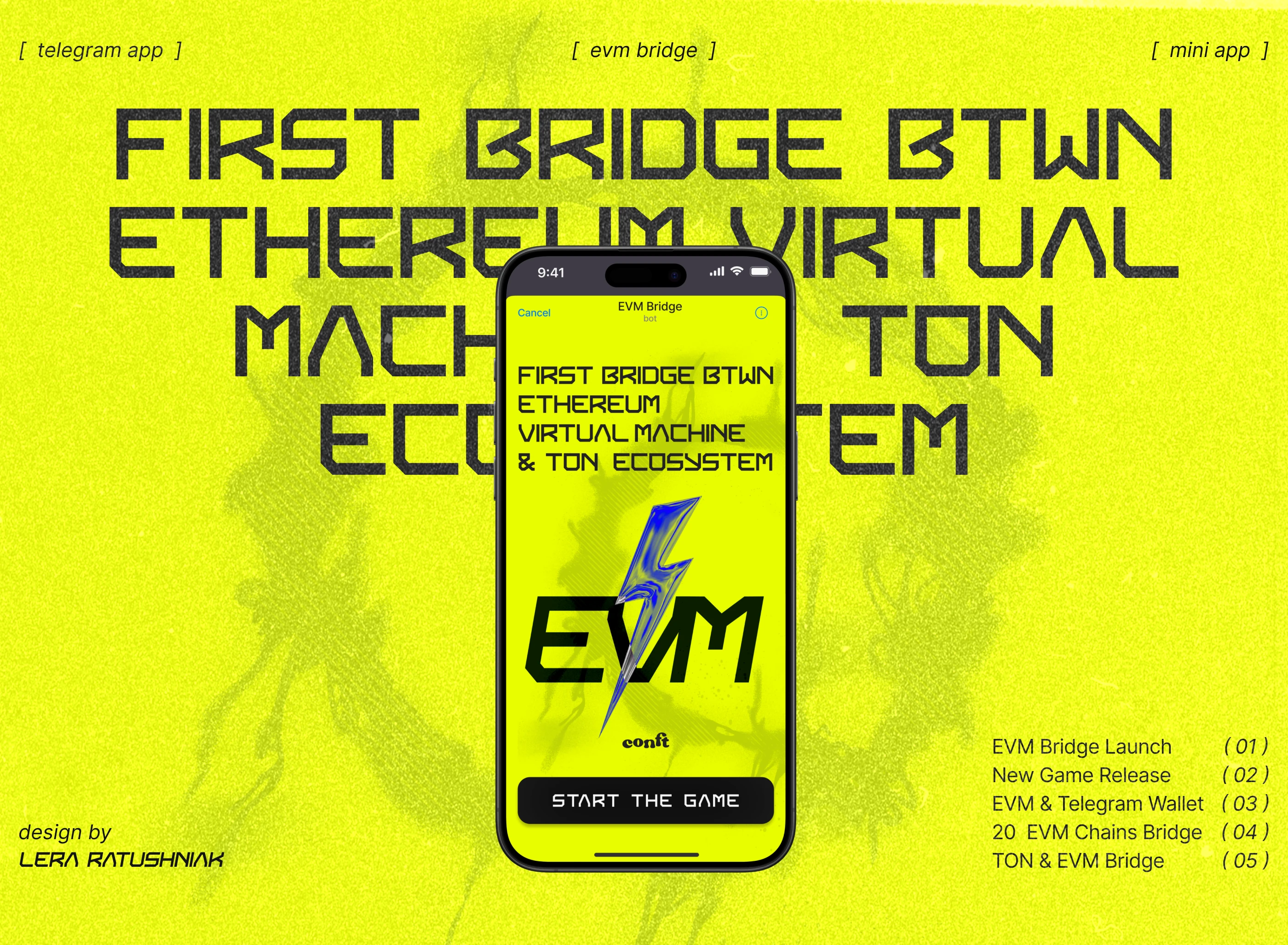 Telegram Mini App [EVM Bridge] — Изображение №1 — Интерфейсы, Брендинг на Dprofile
