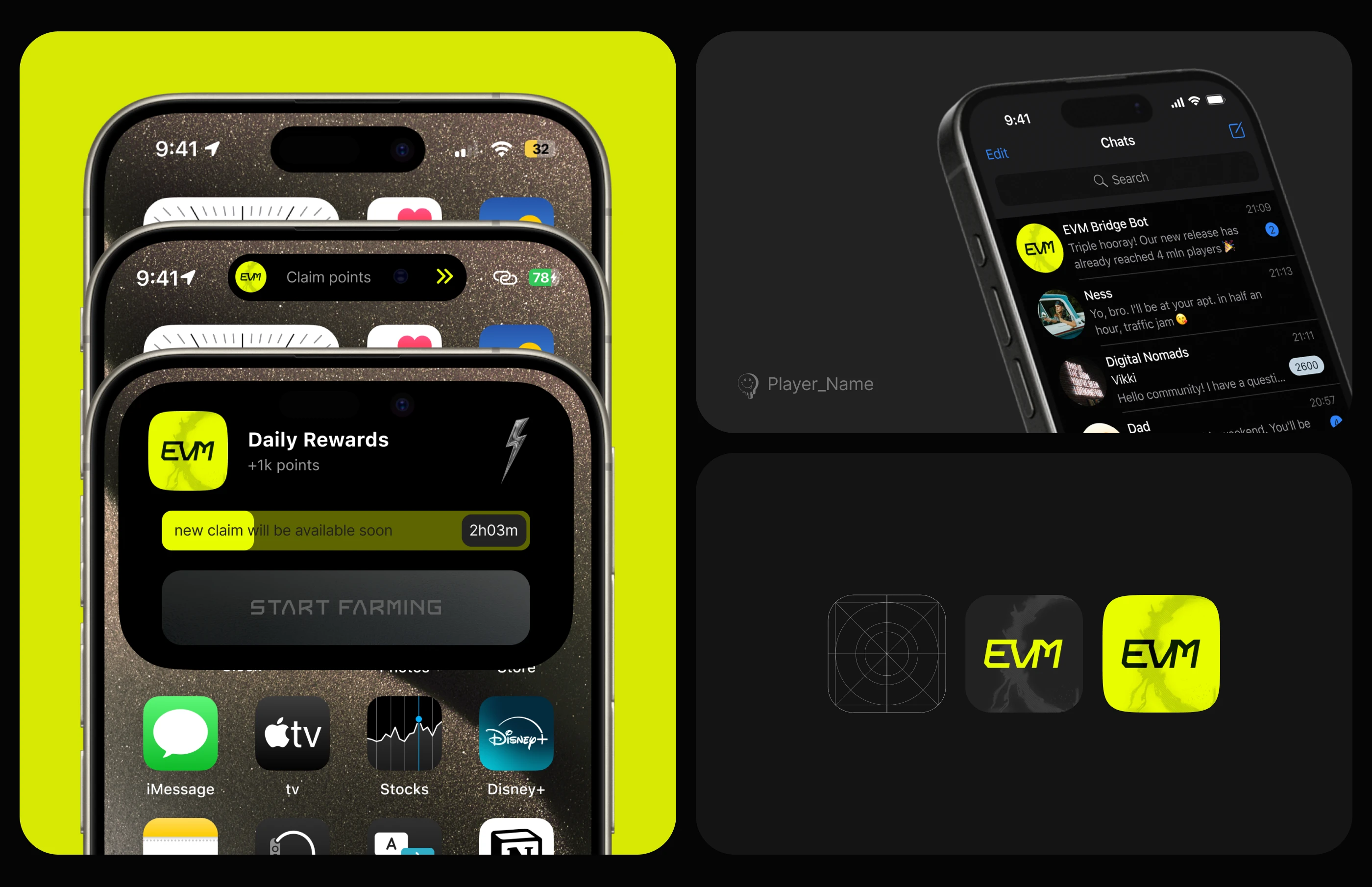 Telegram Mini App [EVM Bridge] — Изображение №5 — Интерфейсы, Брендинг на Dprofile
